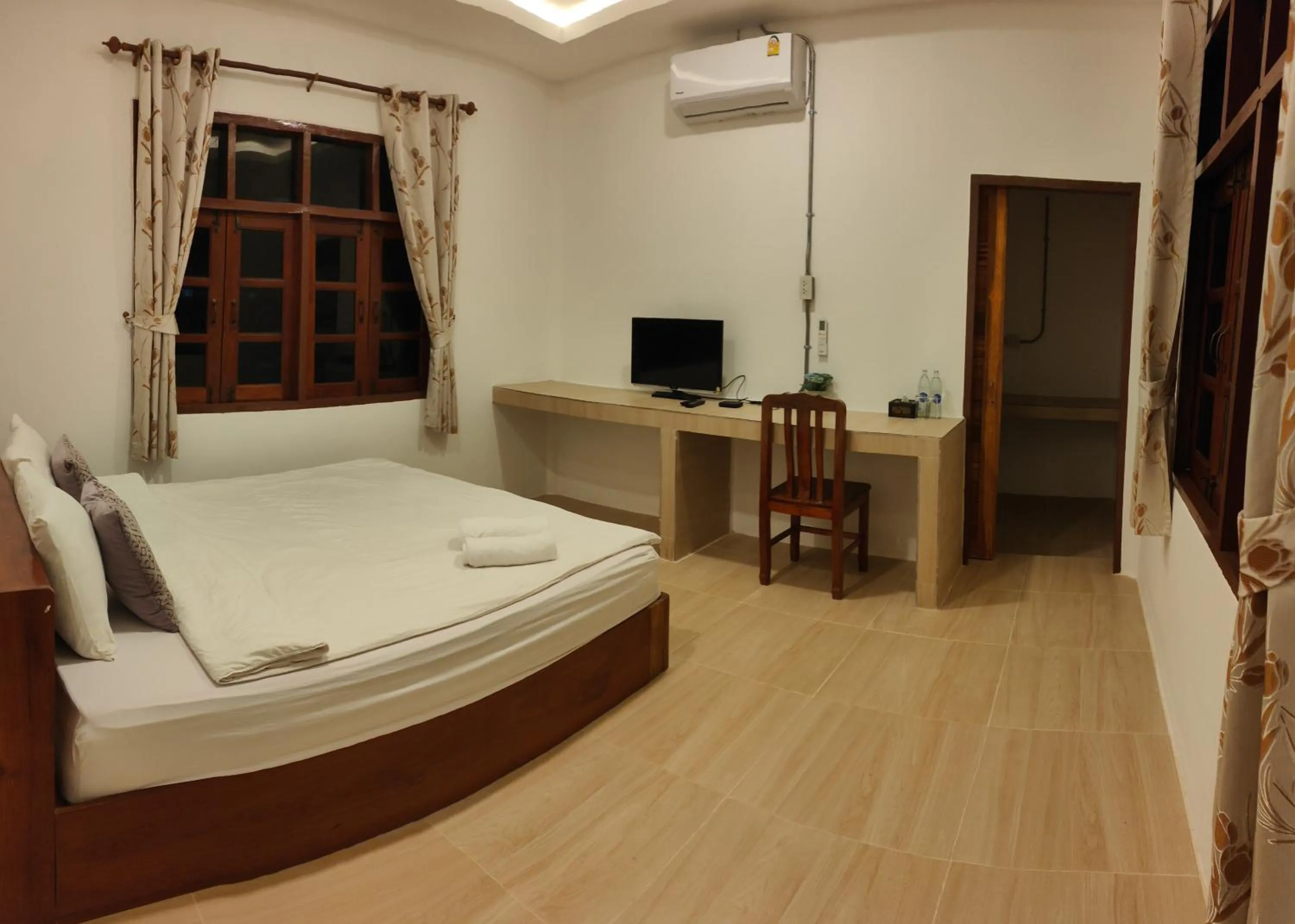 Bed in PaiFamilyRESORT