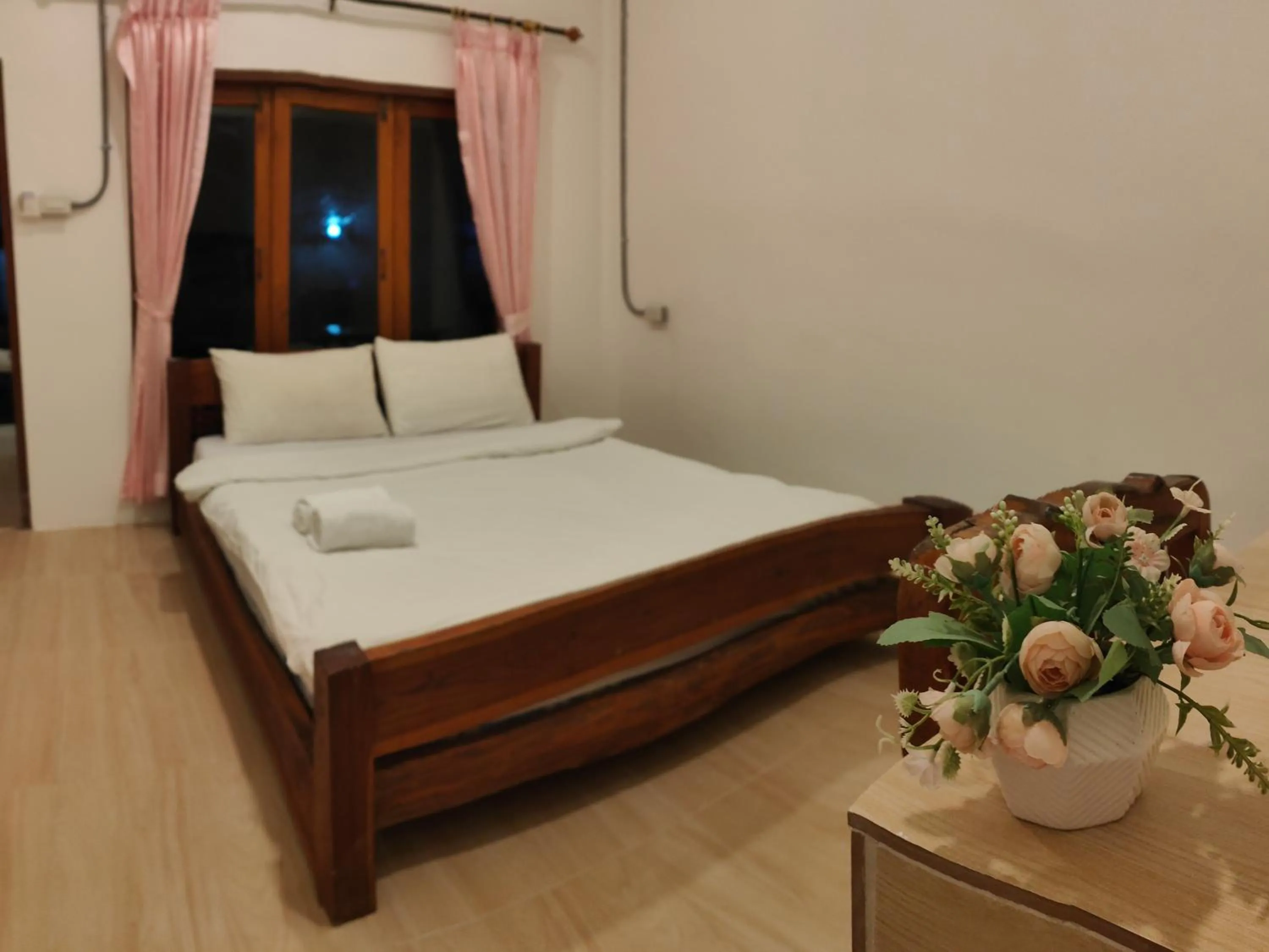 Bed in PaiFamilyRESORT