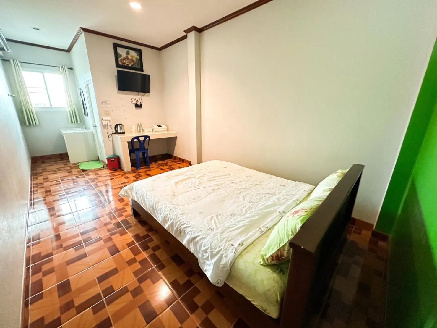 Bed in Chatchawan Resort