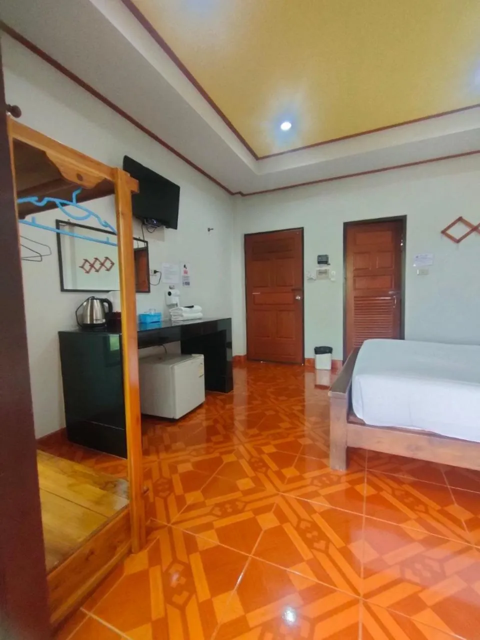 Bed in Chatchawan Resort