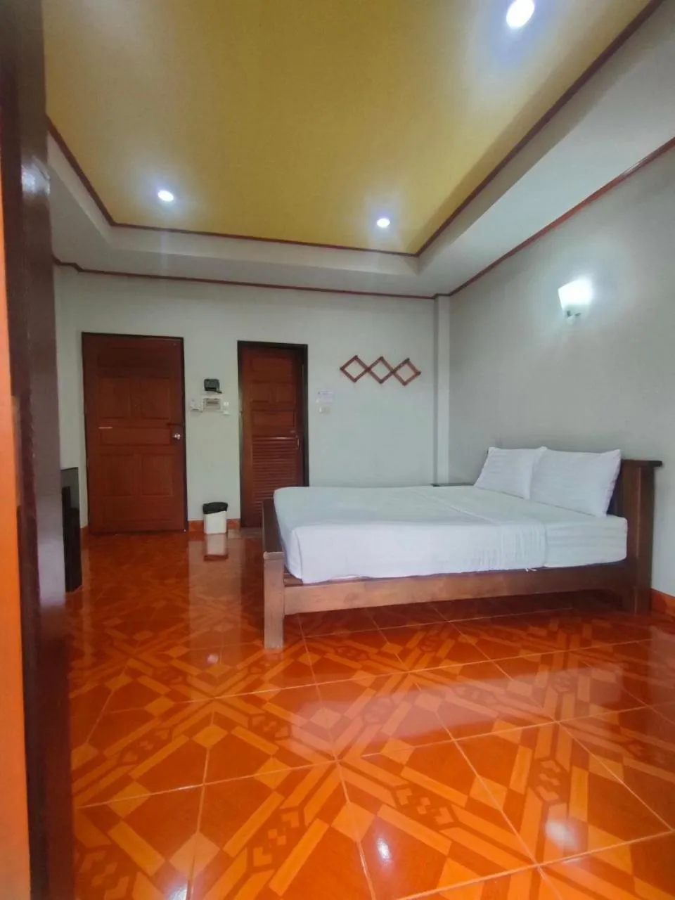 Bed in Chatchawan Resort