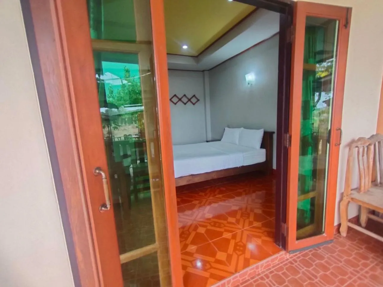 Bed in Chatchawan Resort