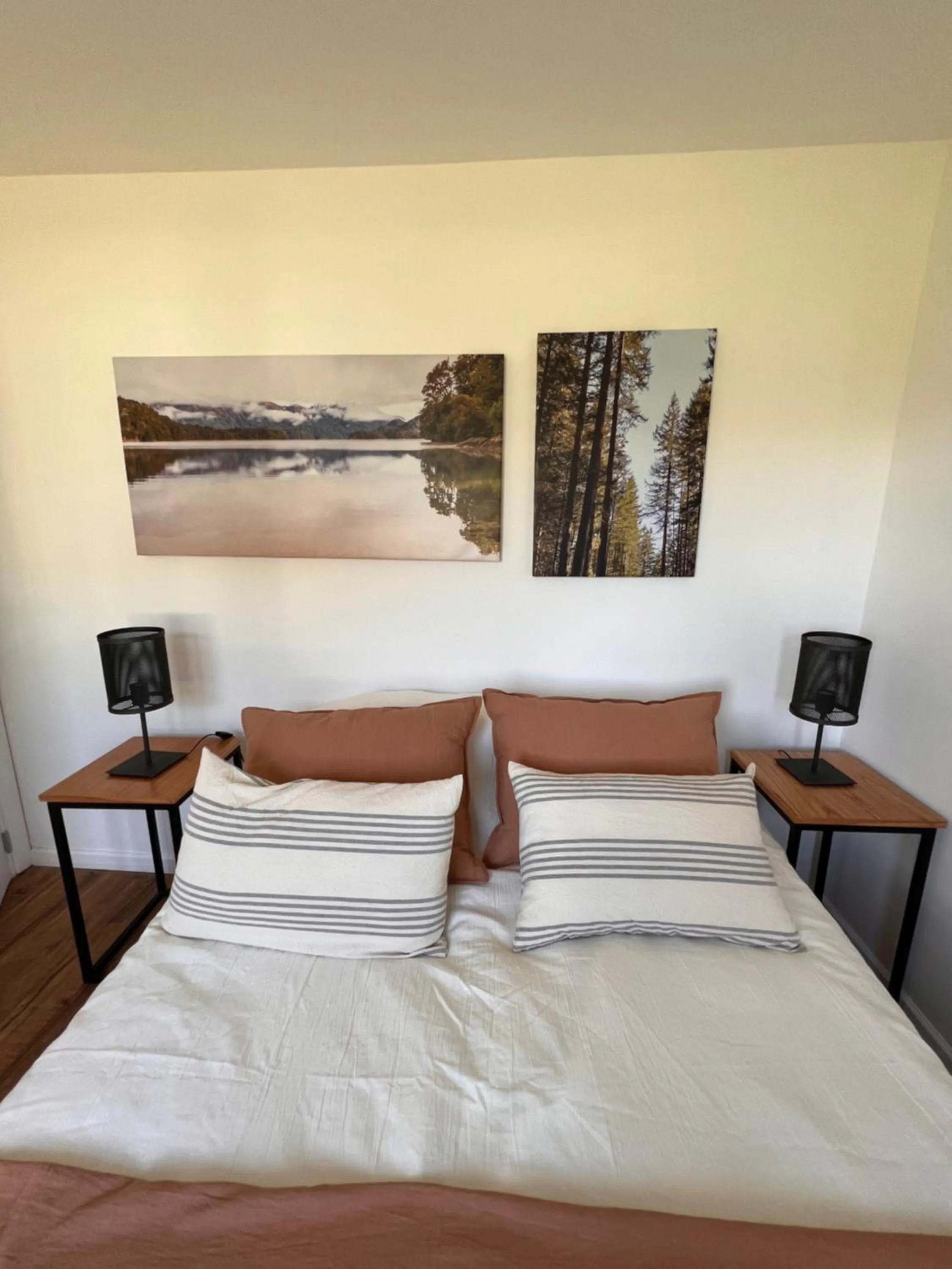 Bedroom, Bed in Cabañas del lago