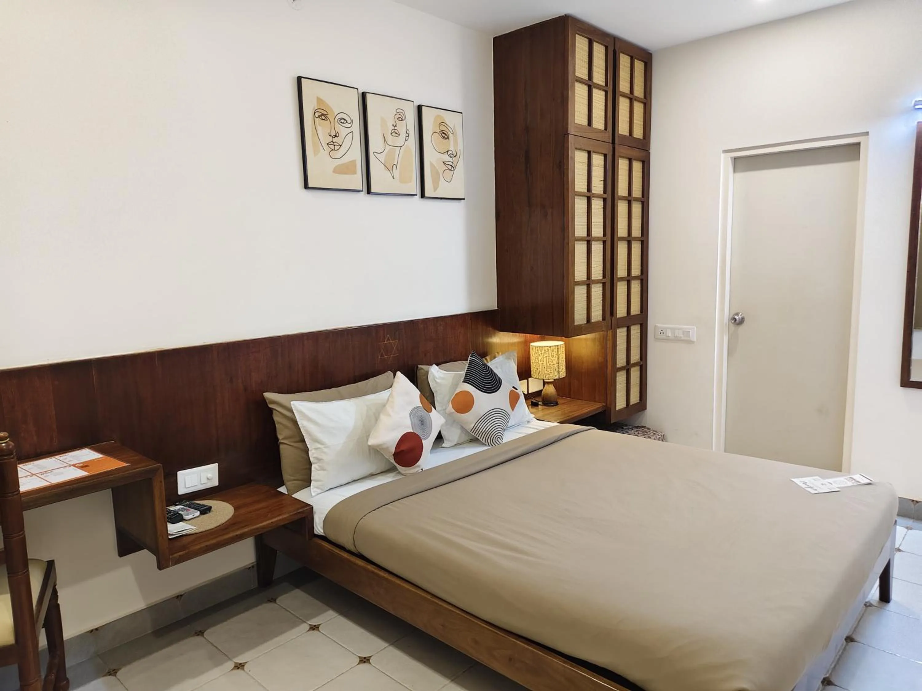 Decorative detail, Bed in Casa Mel