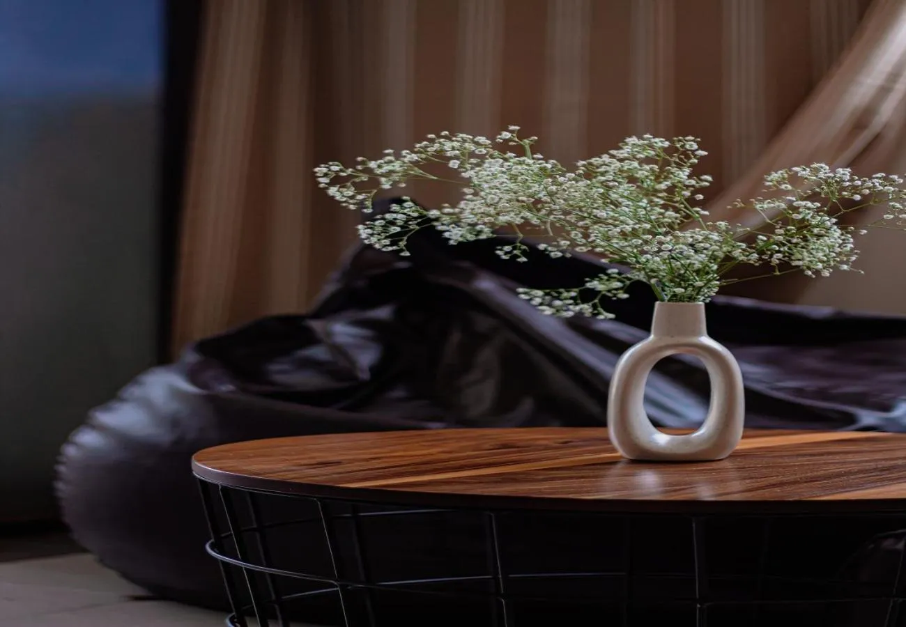 Seating area in Casa Mel