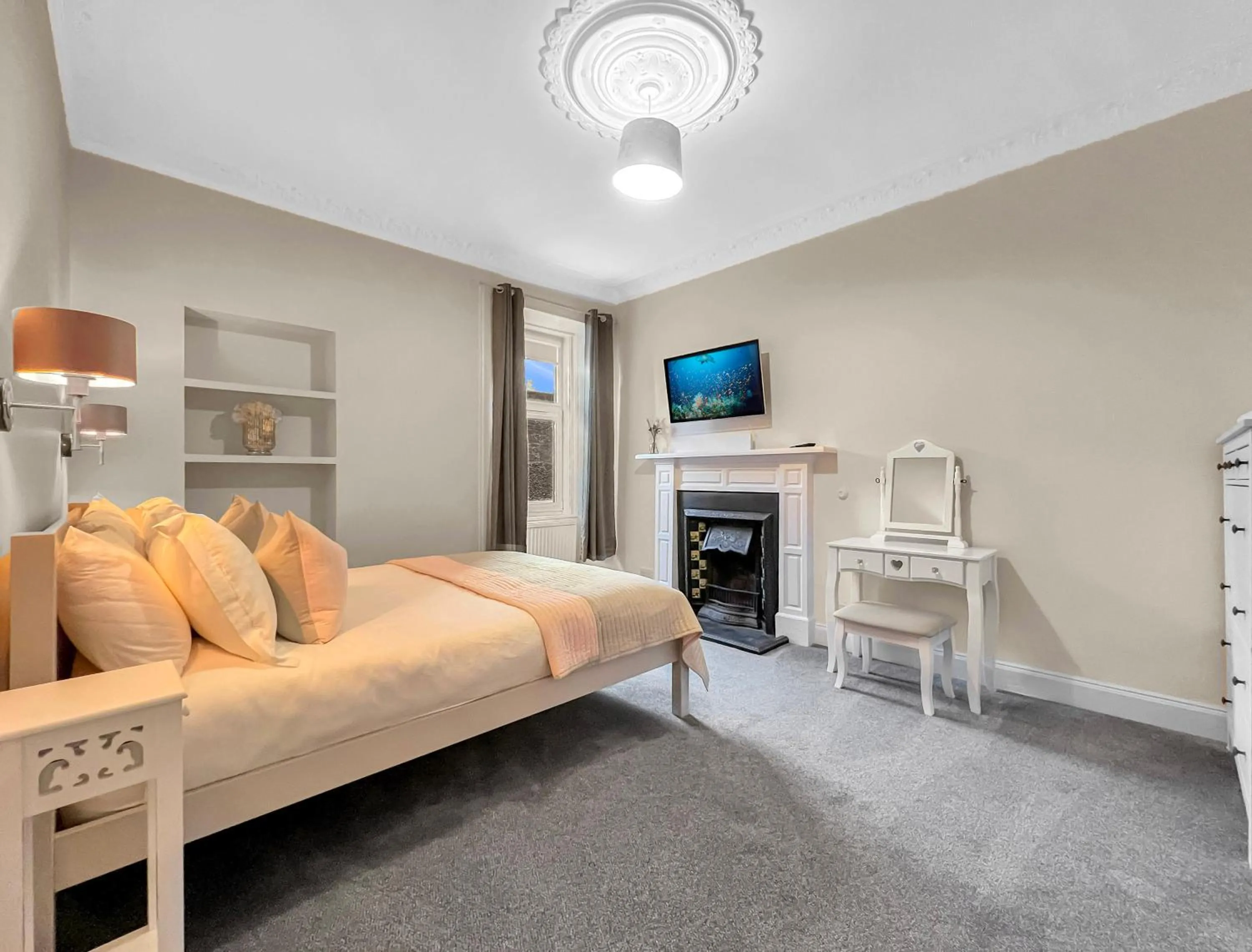 Bed in No.3 The Villa