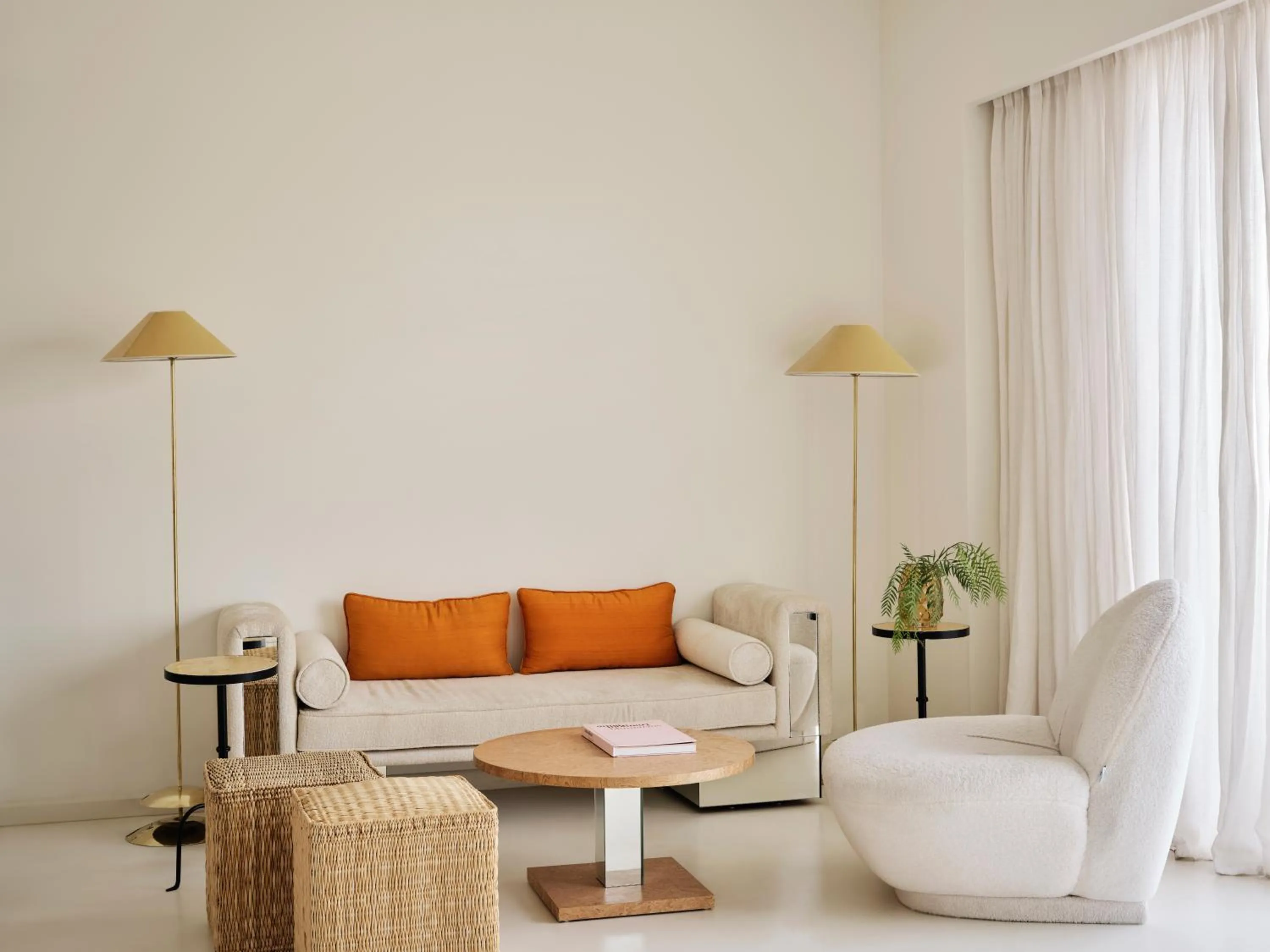 Seating area in Apollo Palm Hotel