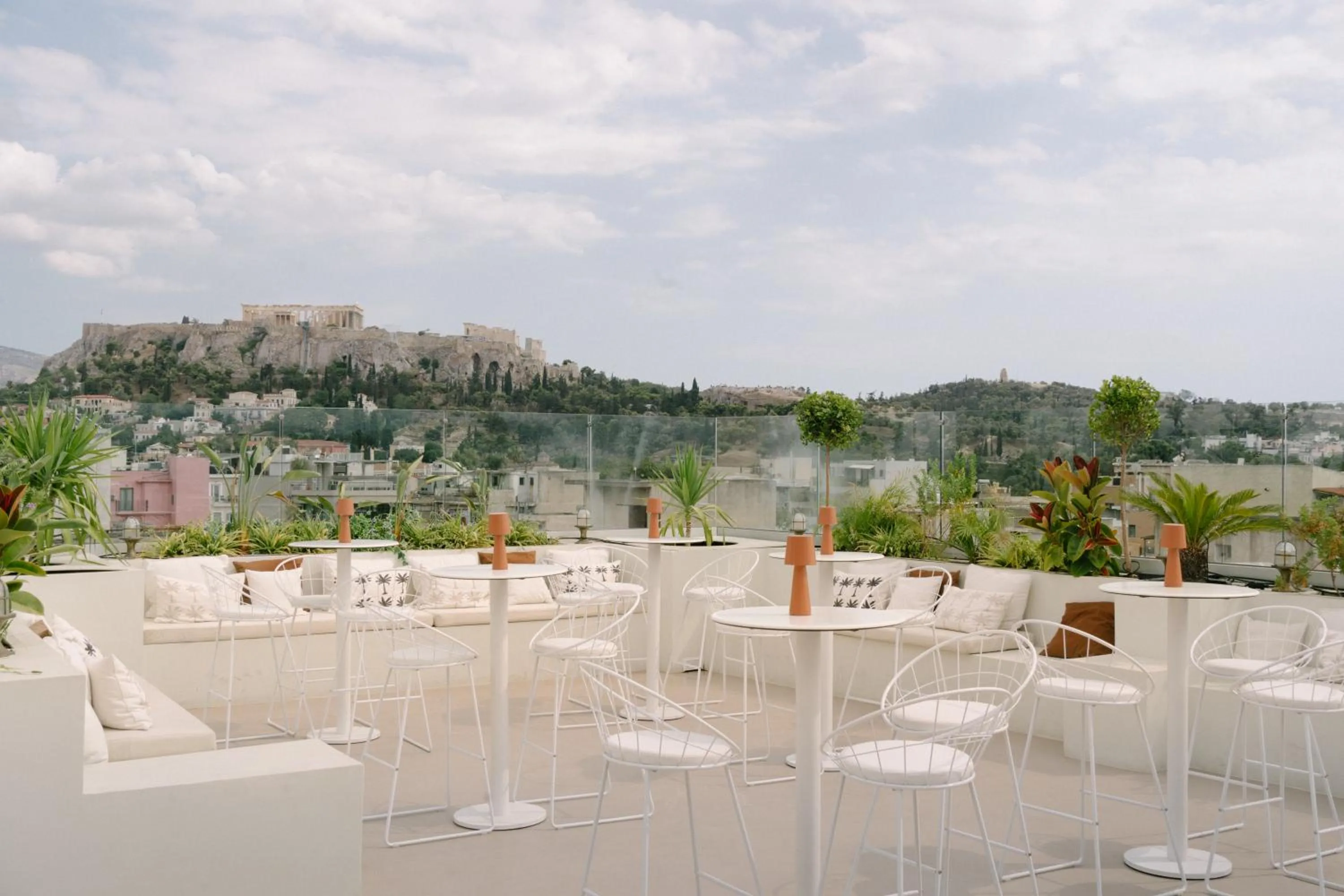 Seating area in Apollo Palm Hotel