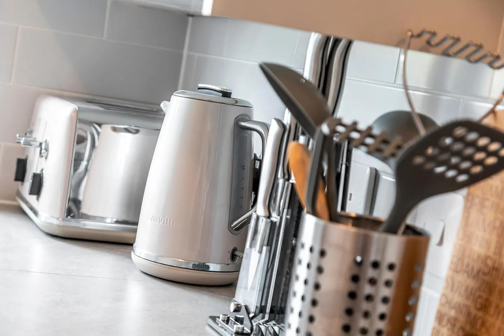kitchen in Sea Breeze Apartment