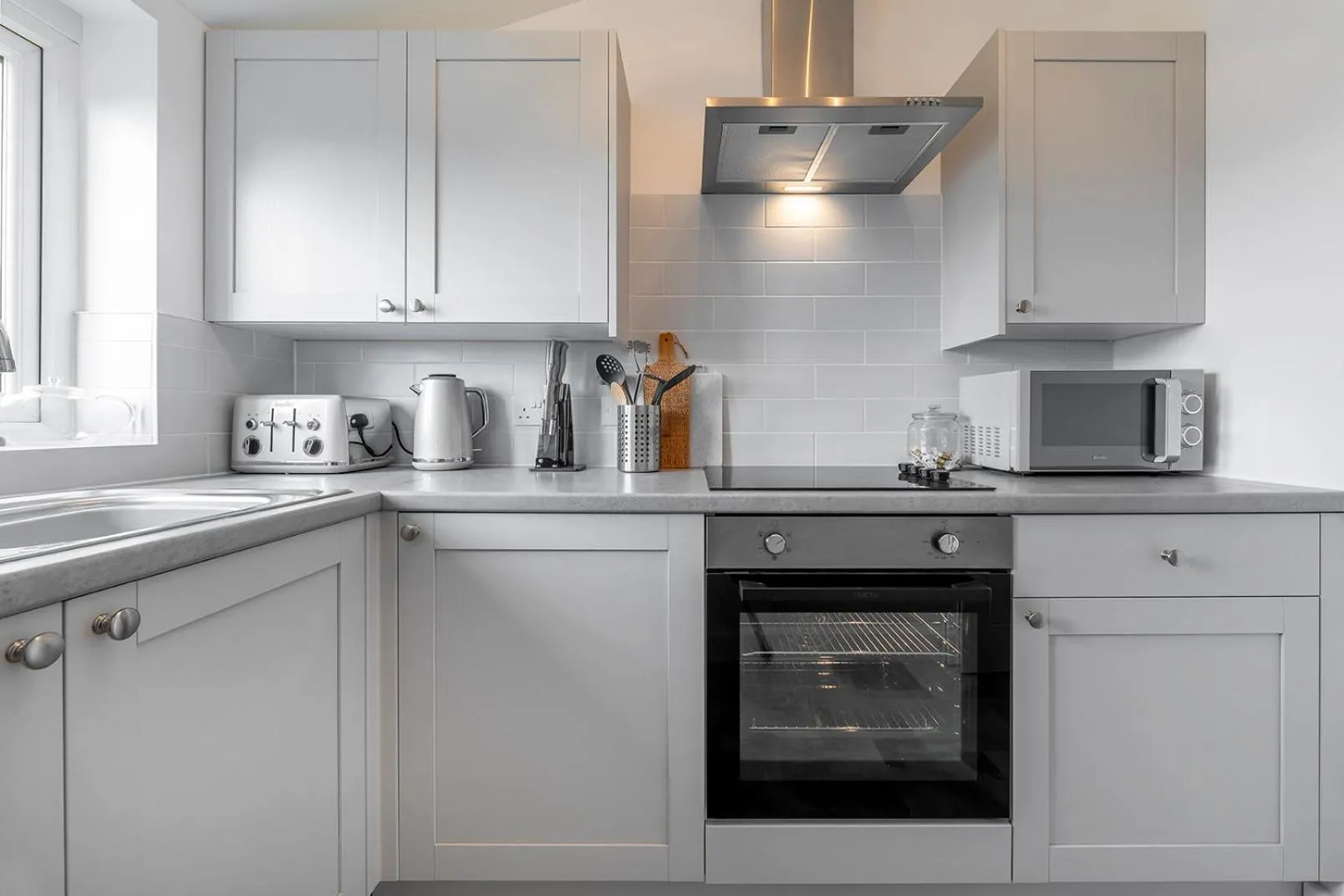 kitchen in Sea Breeze Apartment