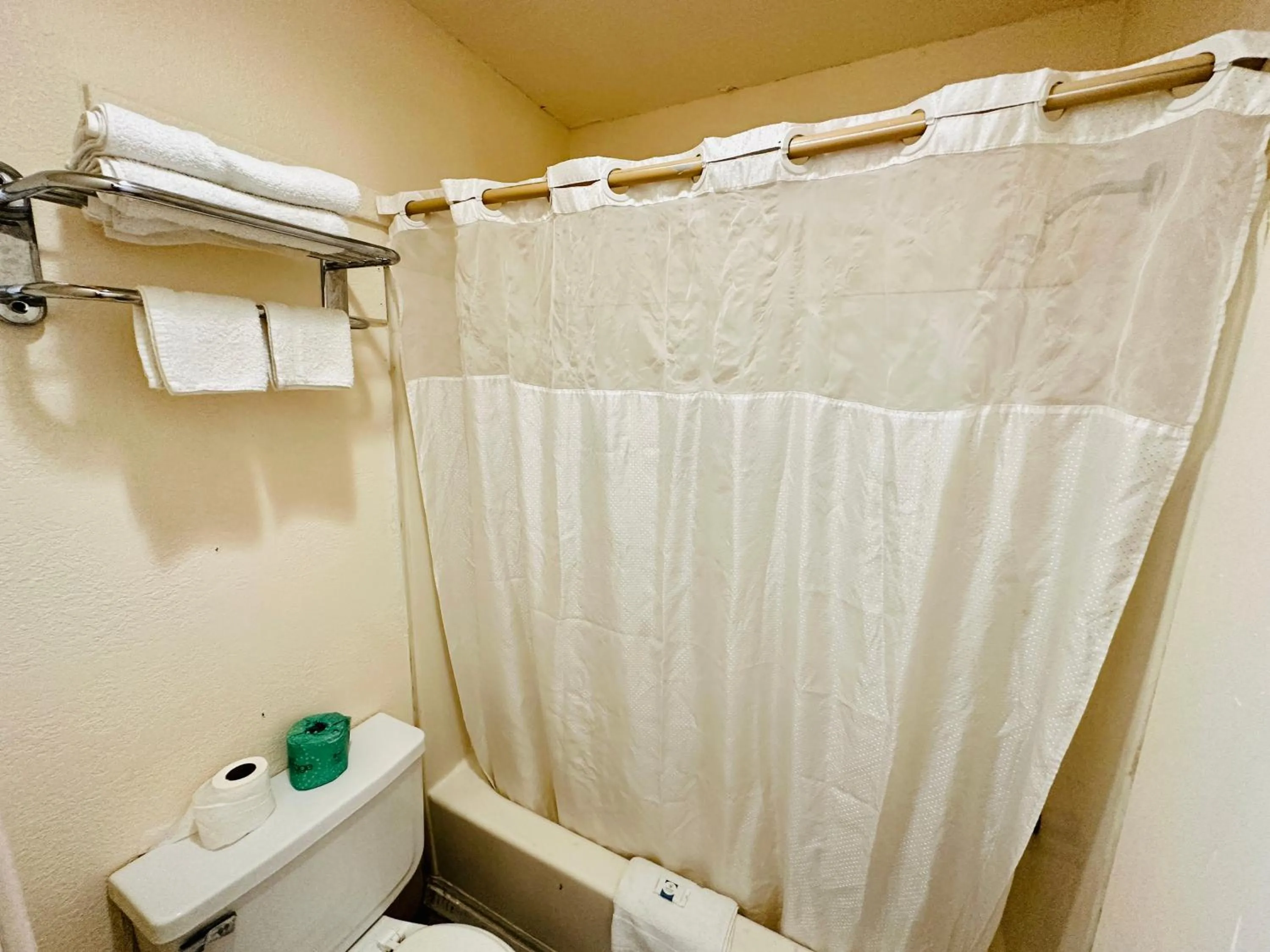 Shower in Economy Inn