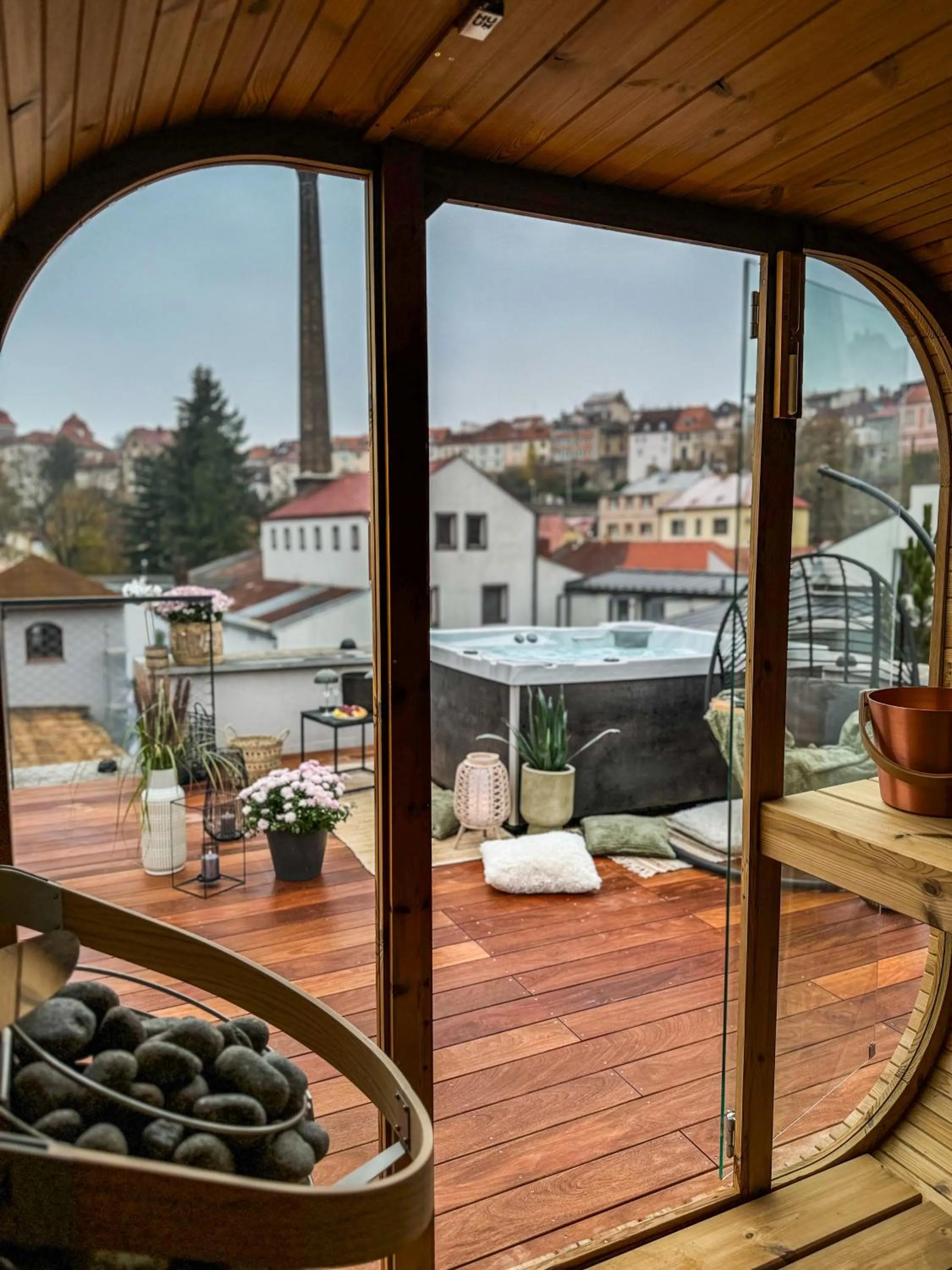 Property building in Aparthotel Na Klenici