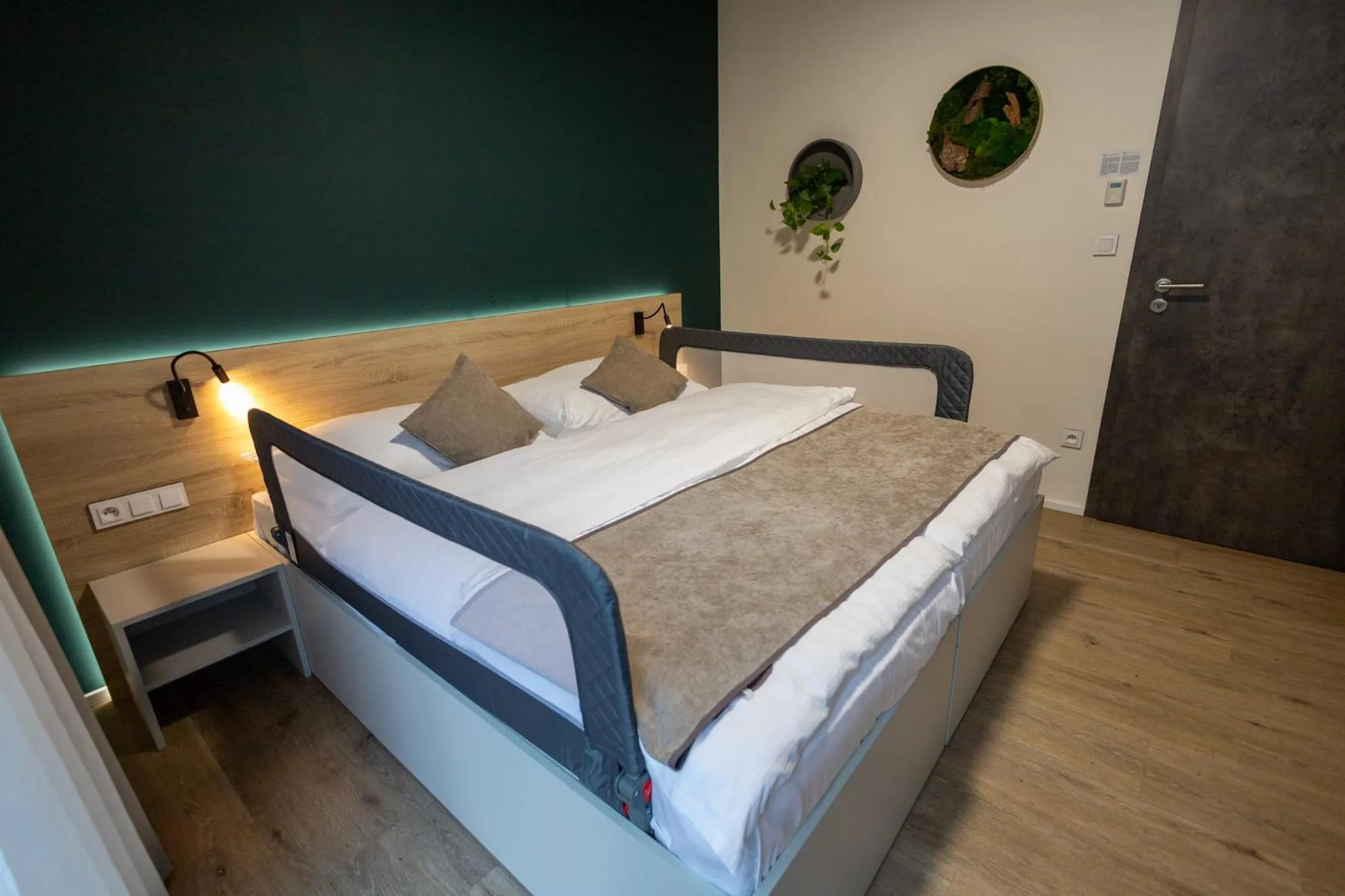 Bed in Aparthotel Na Klenici