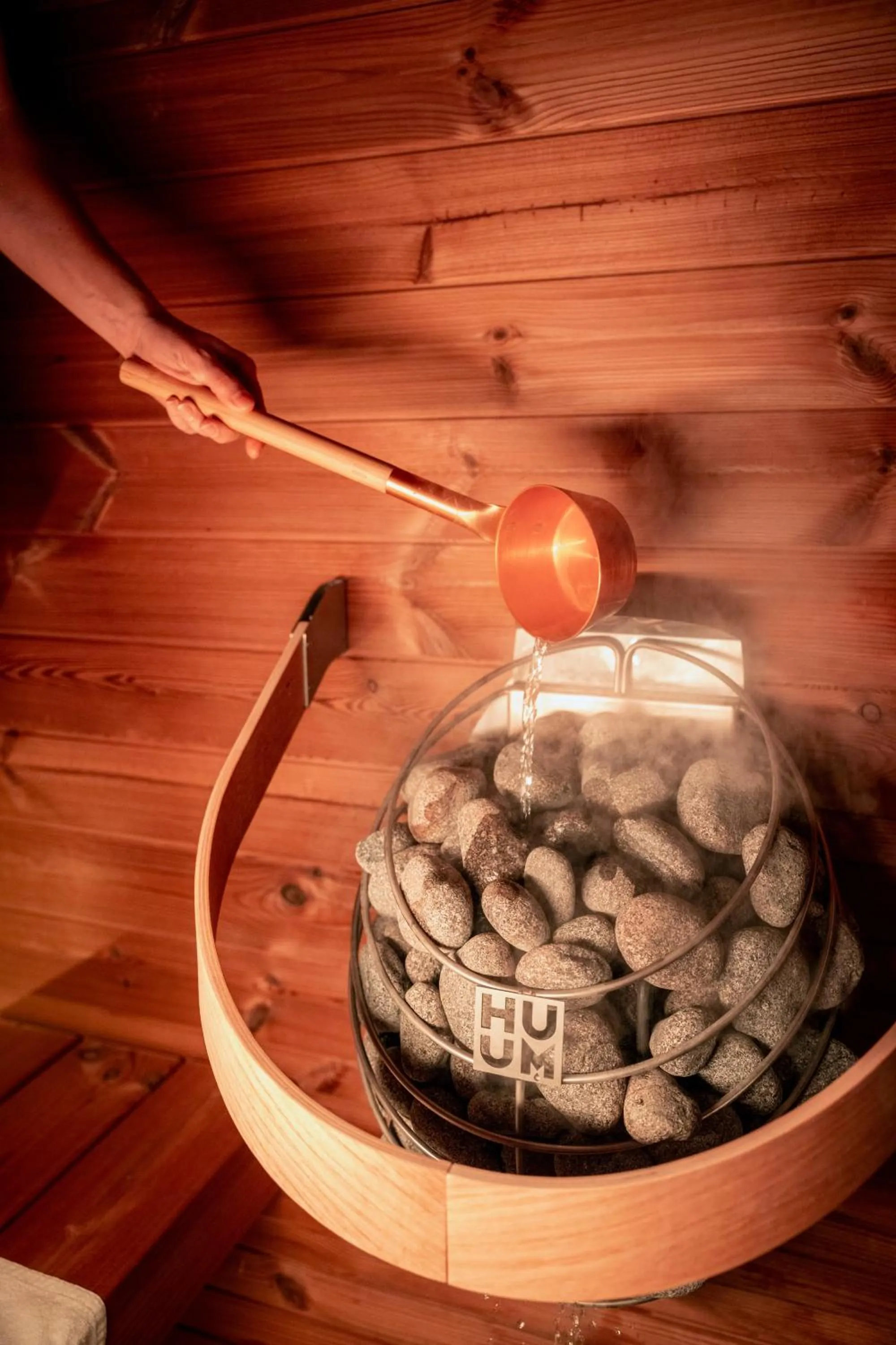 Sauna in Aparthotel Na Klenici