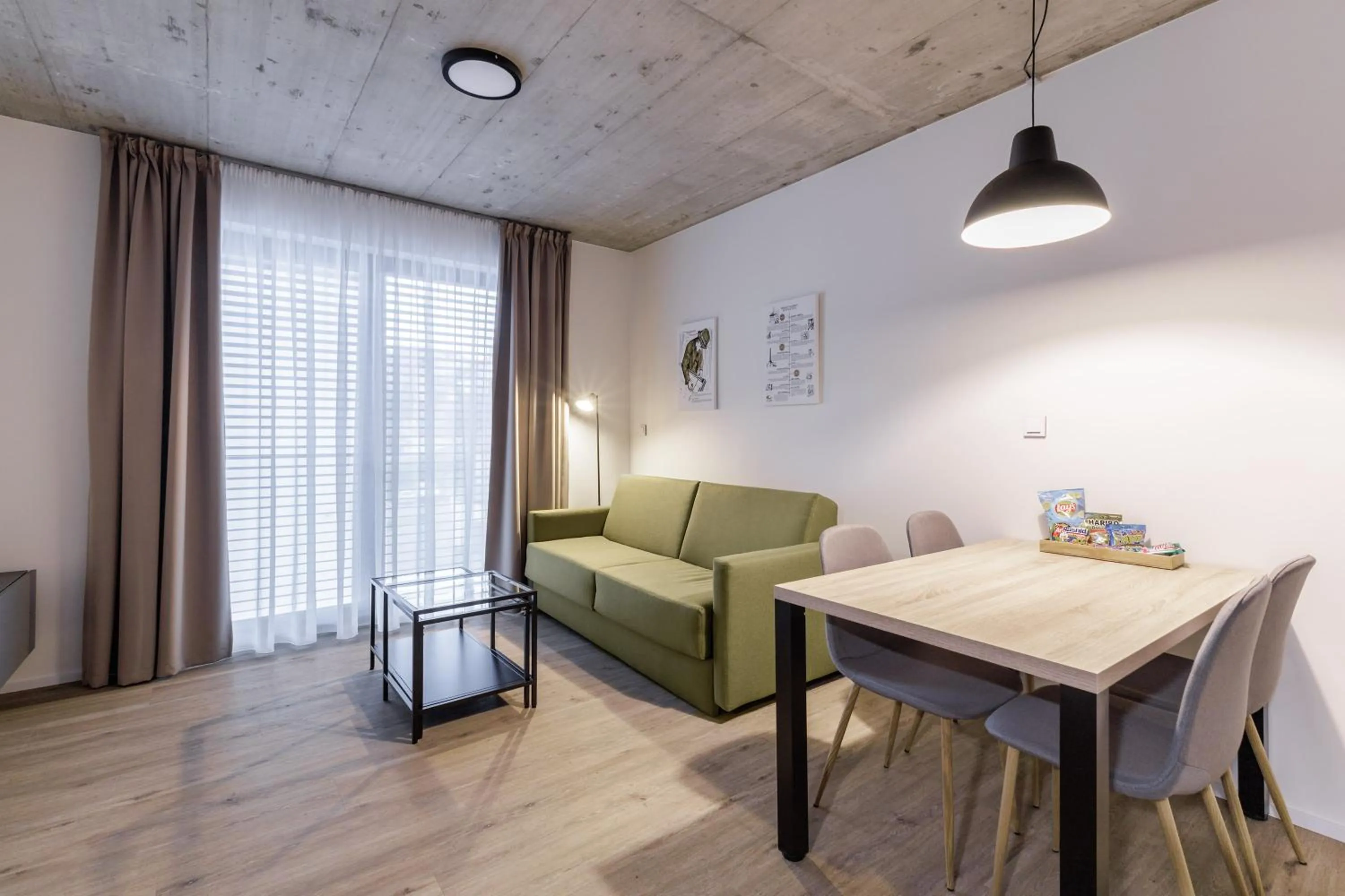 Living room in Aparthotel Na Klenici