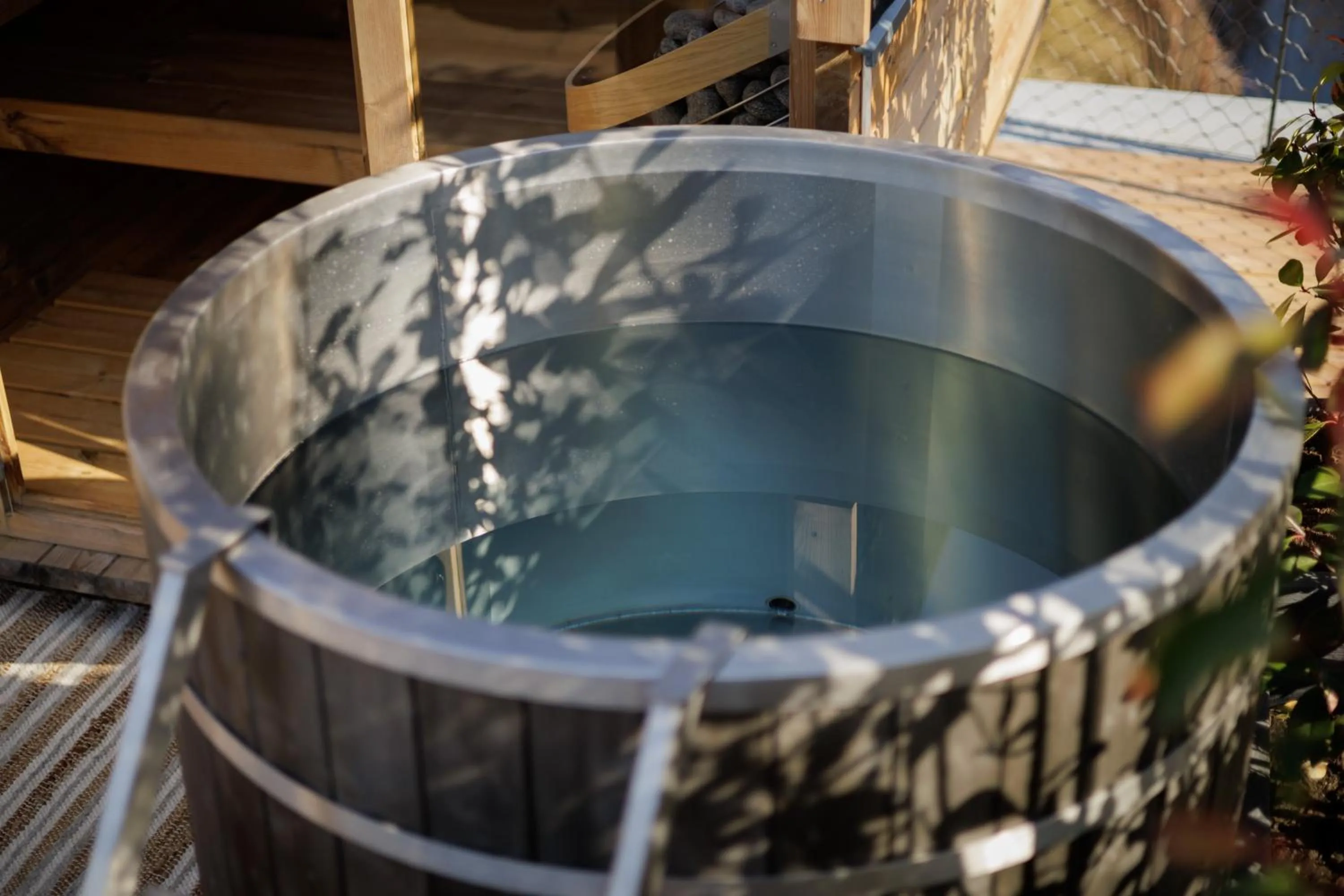 Sauna in Aparthotel Na Klenici