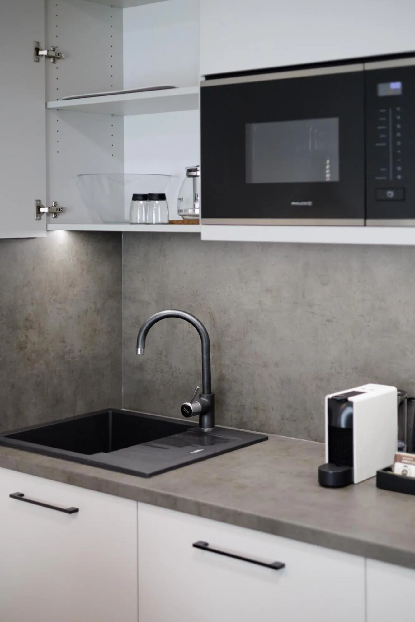 kitchen in Aparthotel Na Klenici