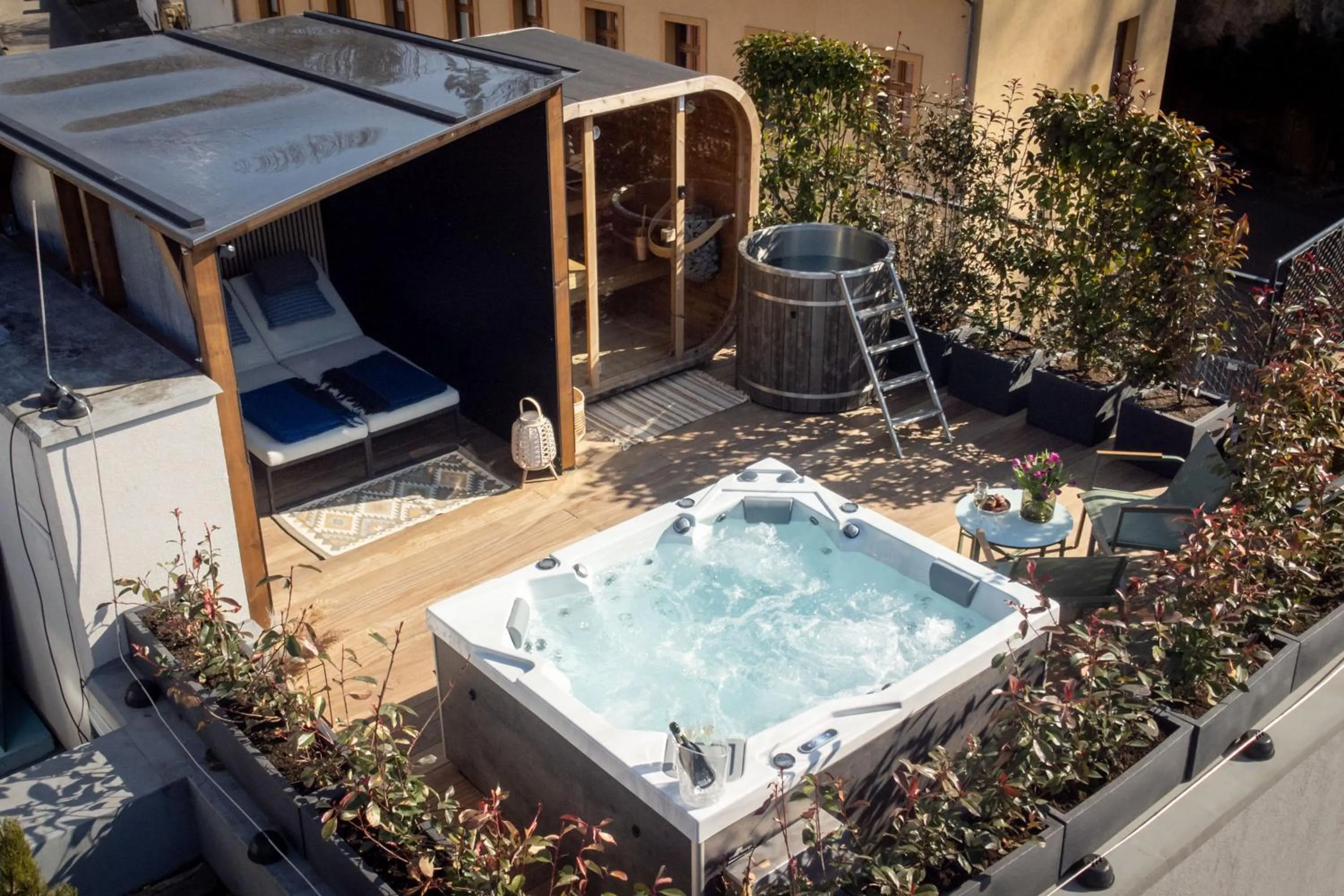 Spa and wellness centre/facilities in Aparthotel Na Klenici