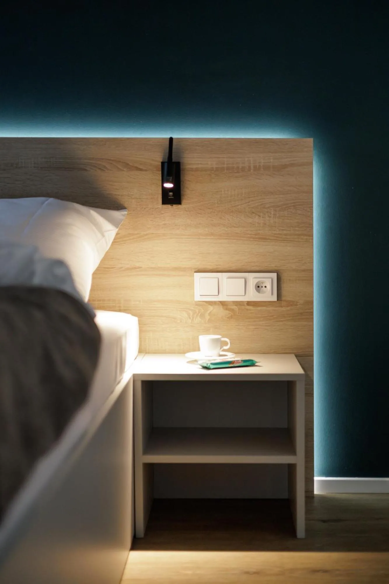 Bed in Aparthotel Na Klenici