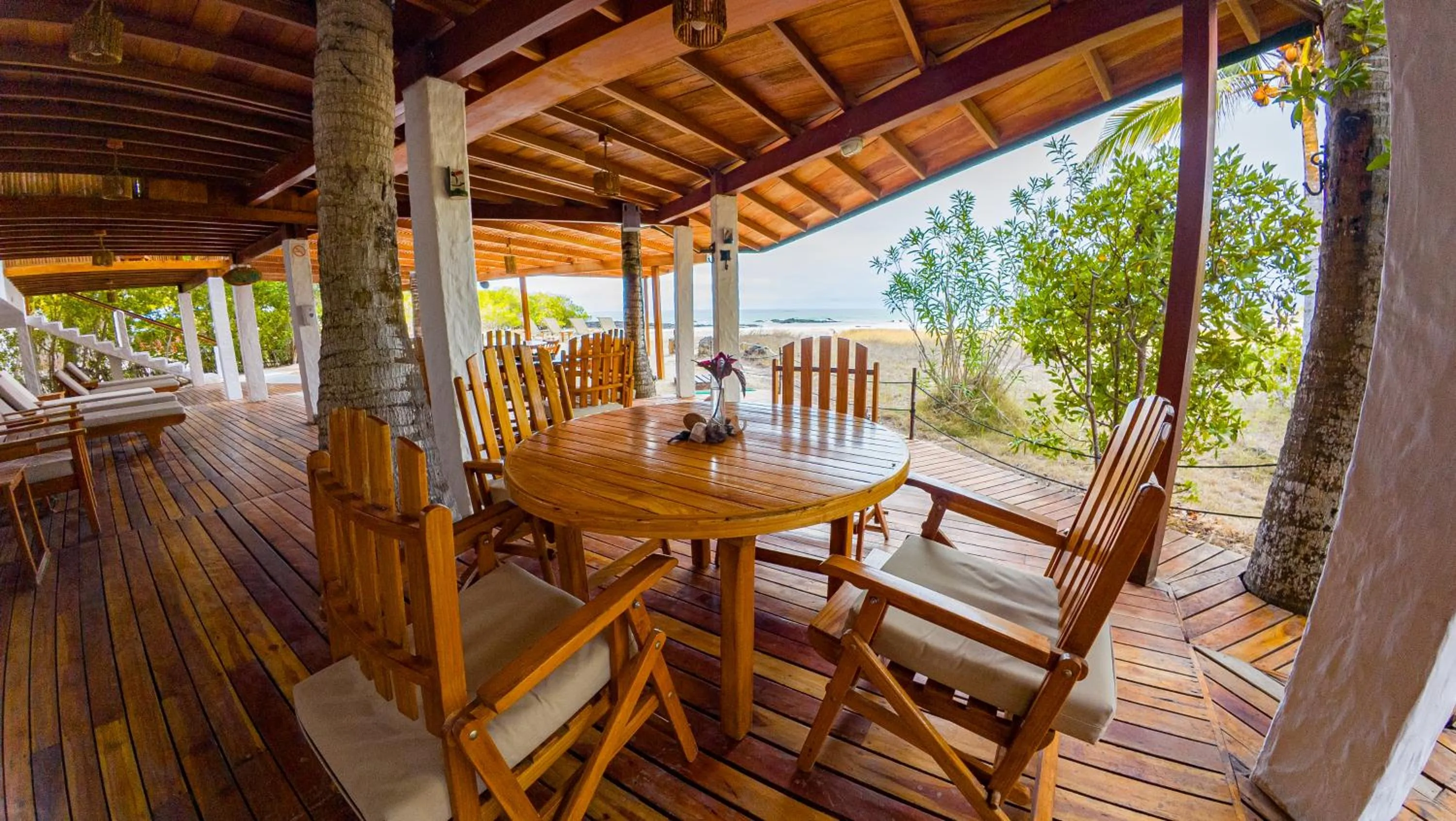 Dining area in La Casa de Marita