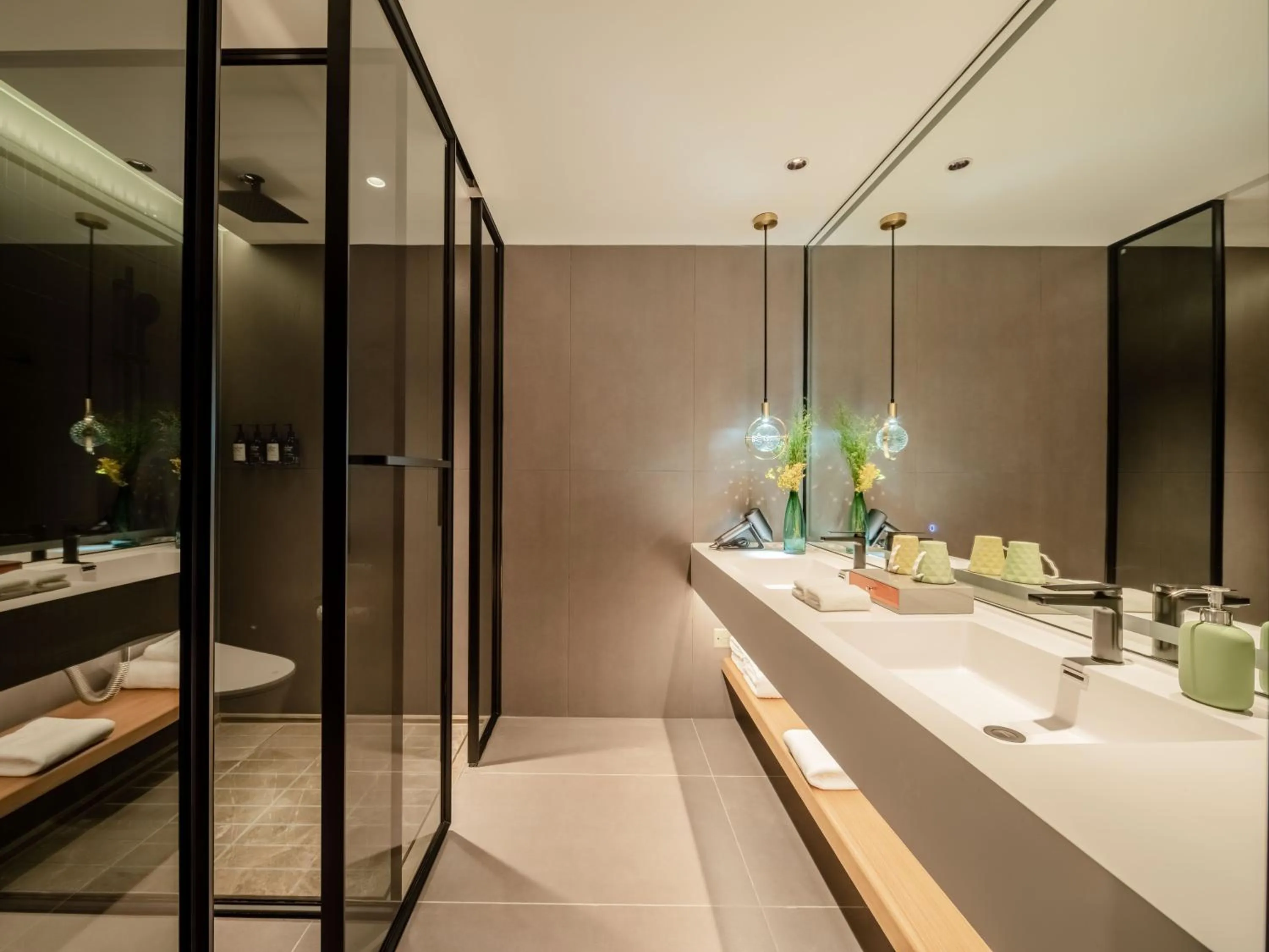 Bathroom in Pagoda Hotel Chengdu Taikoo Li