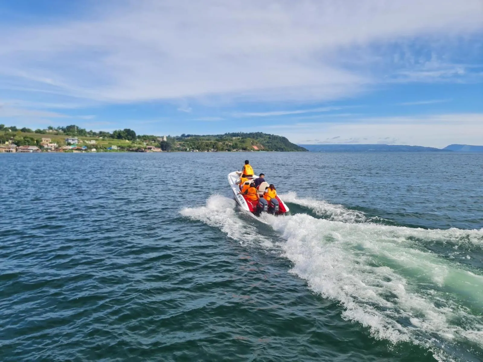 Aqua park in PURNAMA BALIGE HOTEL