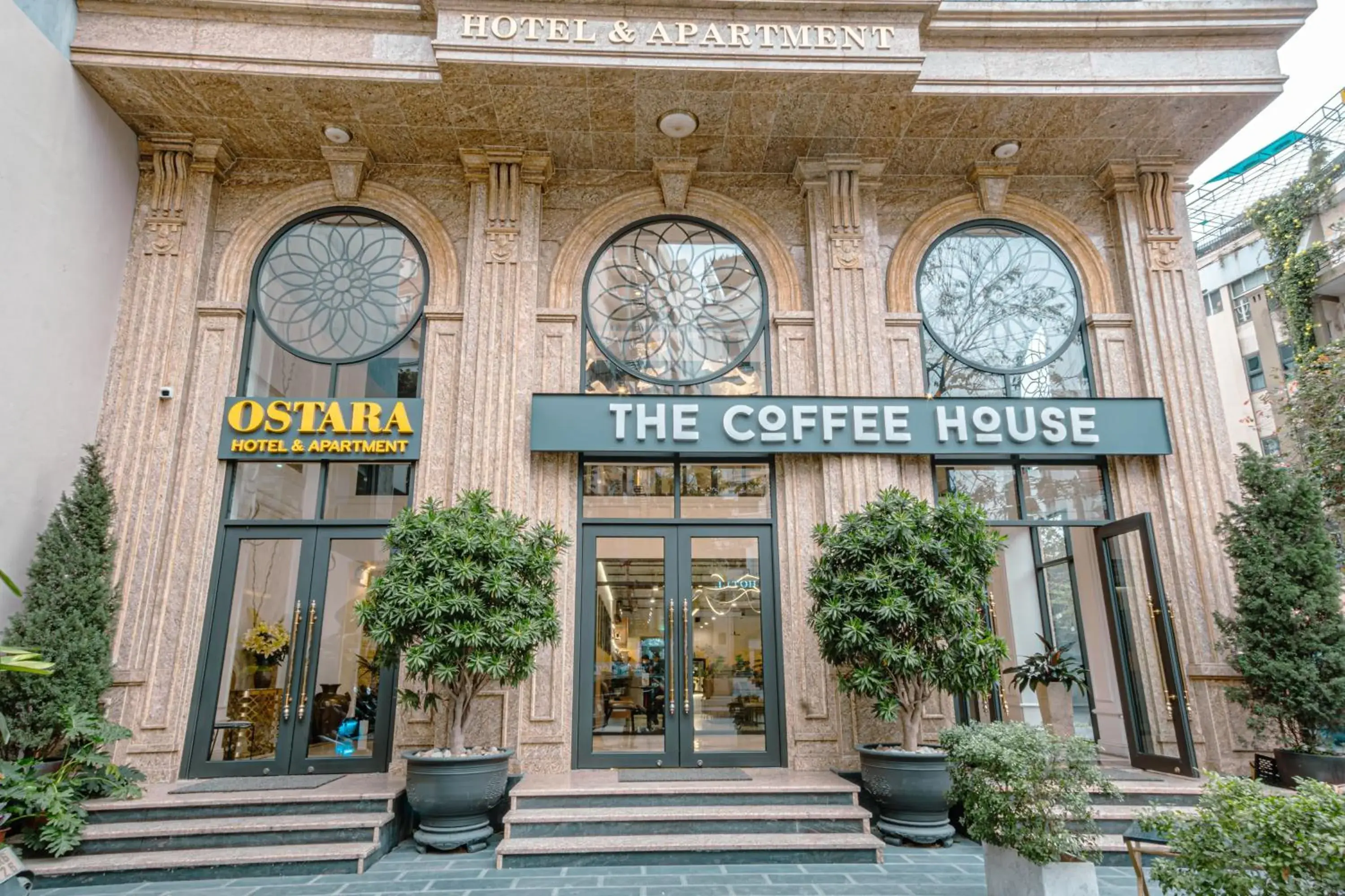 Facade/entrance in Ostara Hotel & Apartment Facade/entrance in Ostara Hotel & Apartment