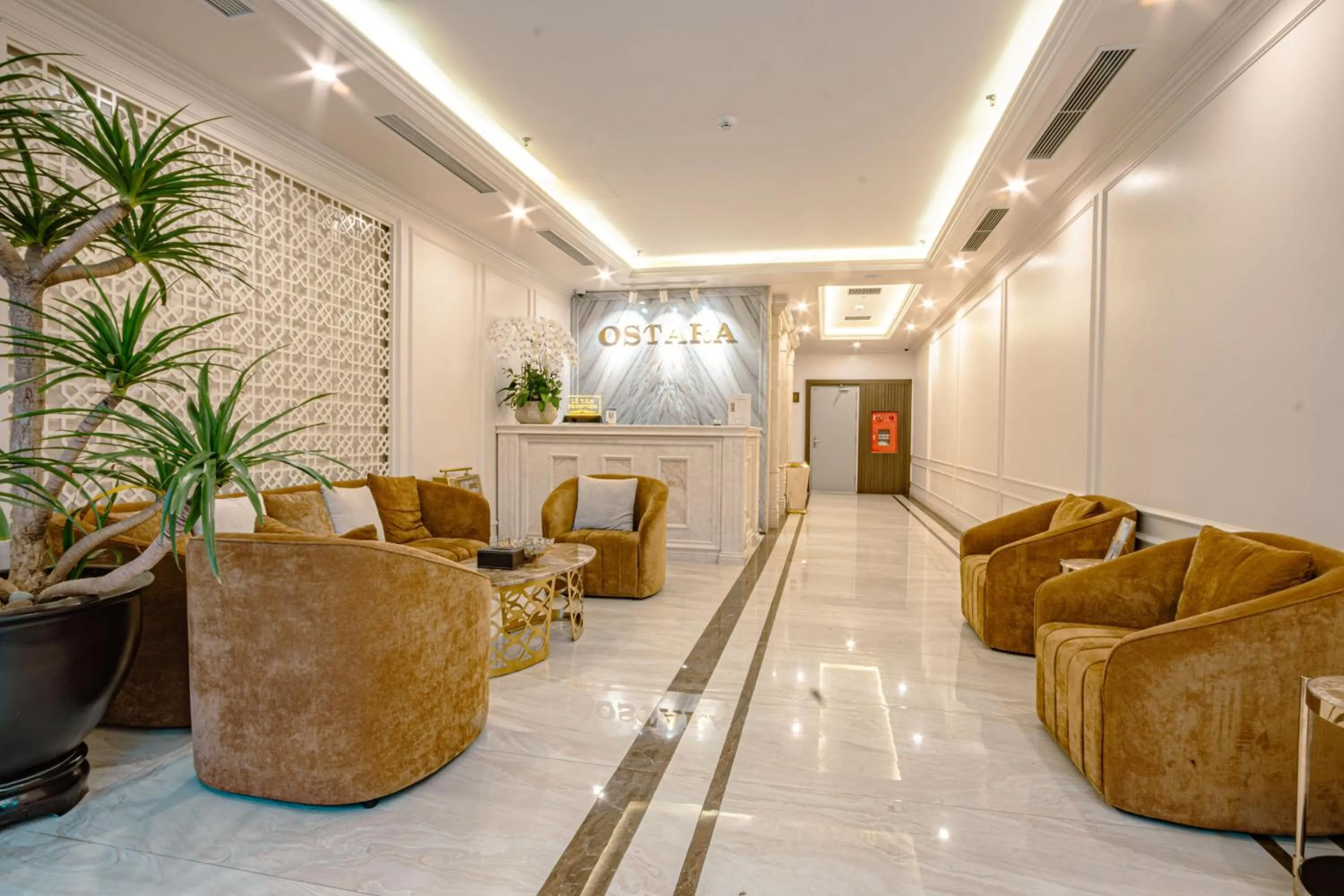 Lobby or reception in Ostara Hotel & Apartment