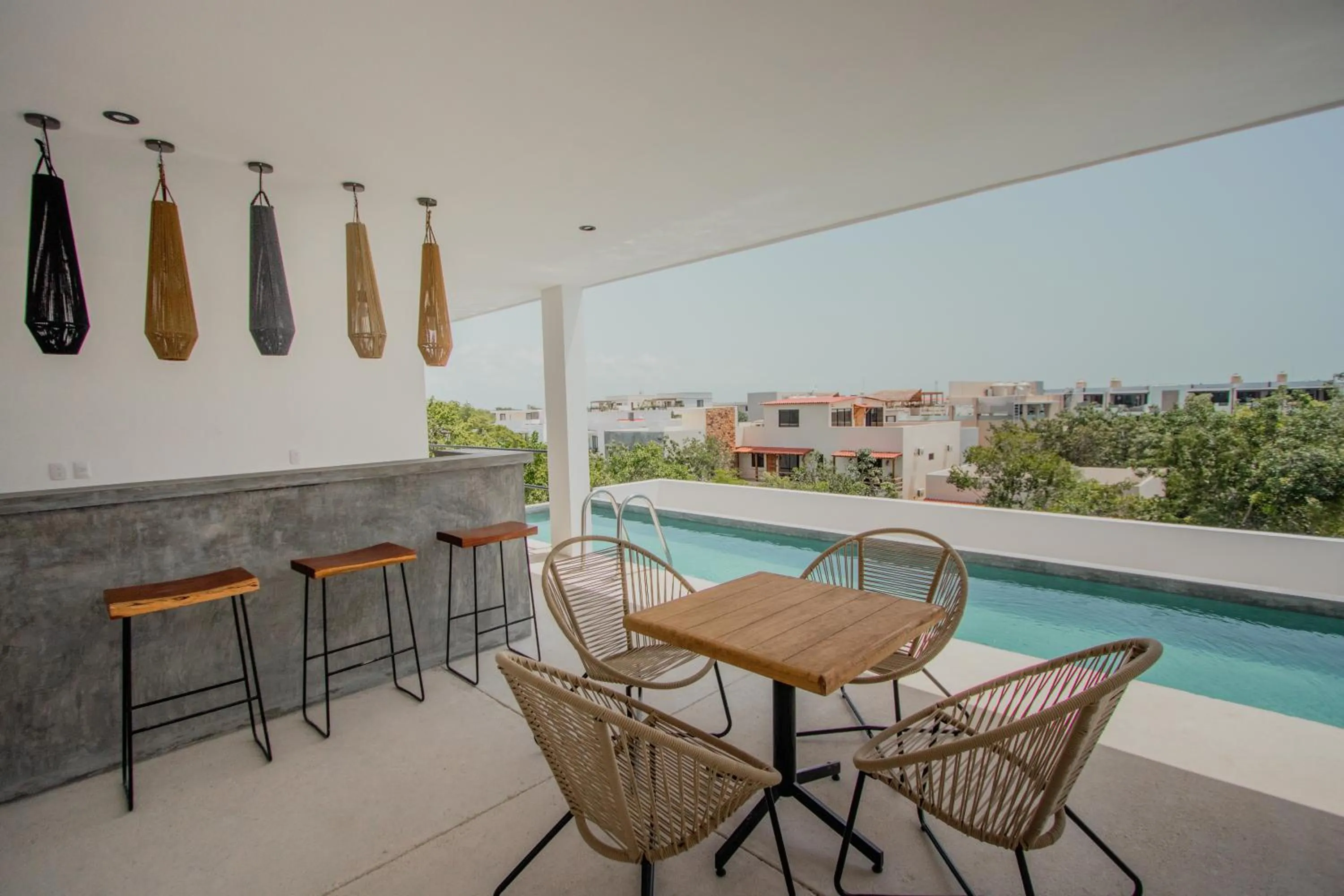 Seating area in Erena Tulum
