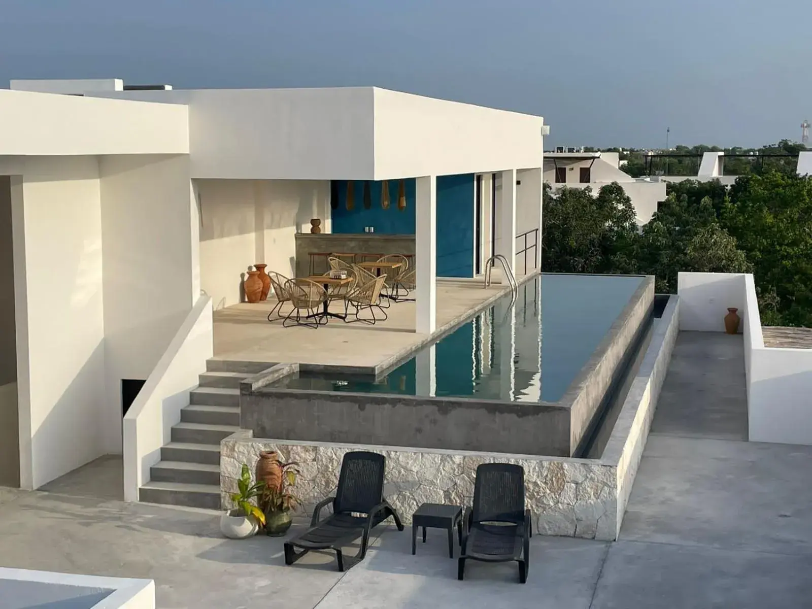 Swimming pool in Erena Tulum Swimming pool in Erena Tulum