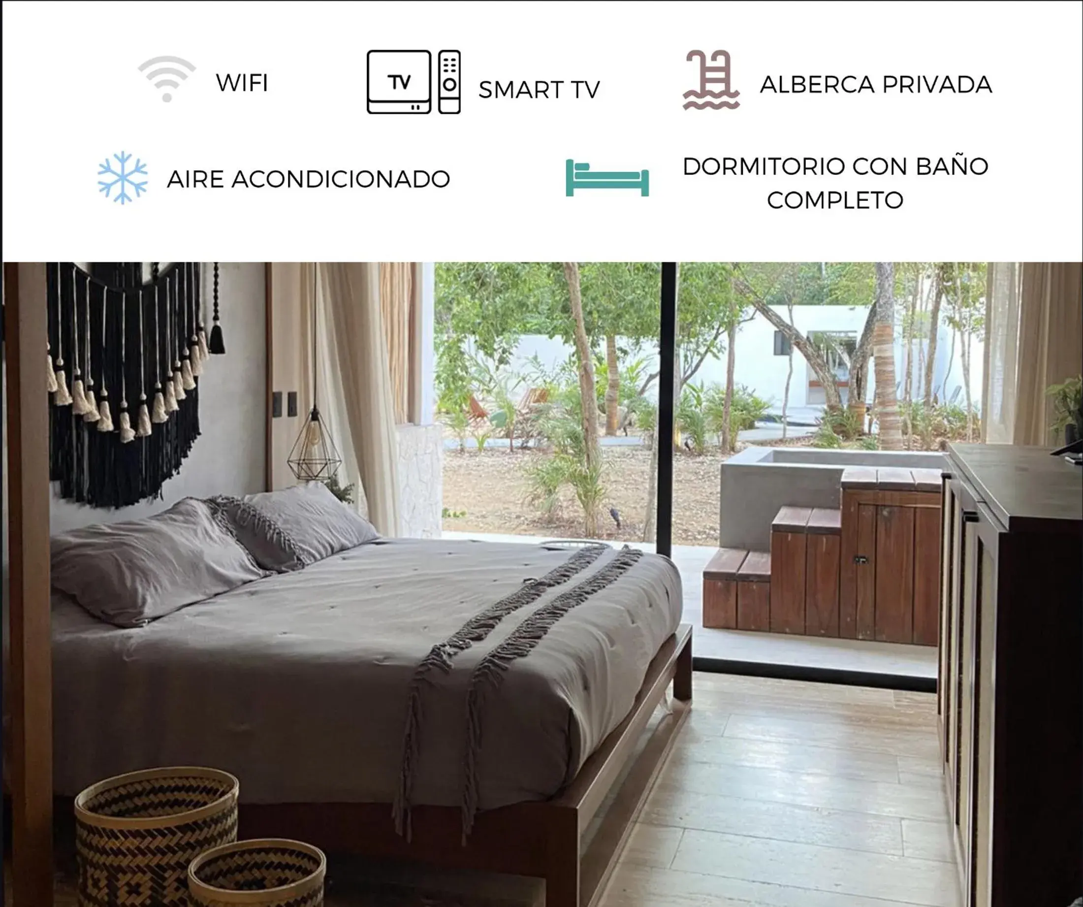 Bed in Erena Tulum Bed in Erena Tulum