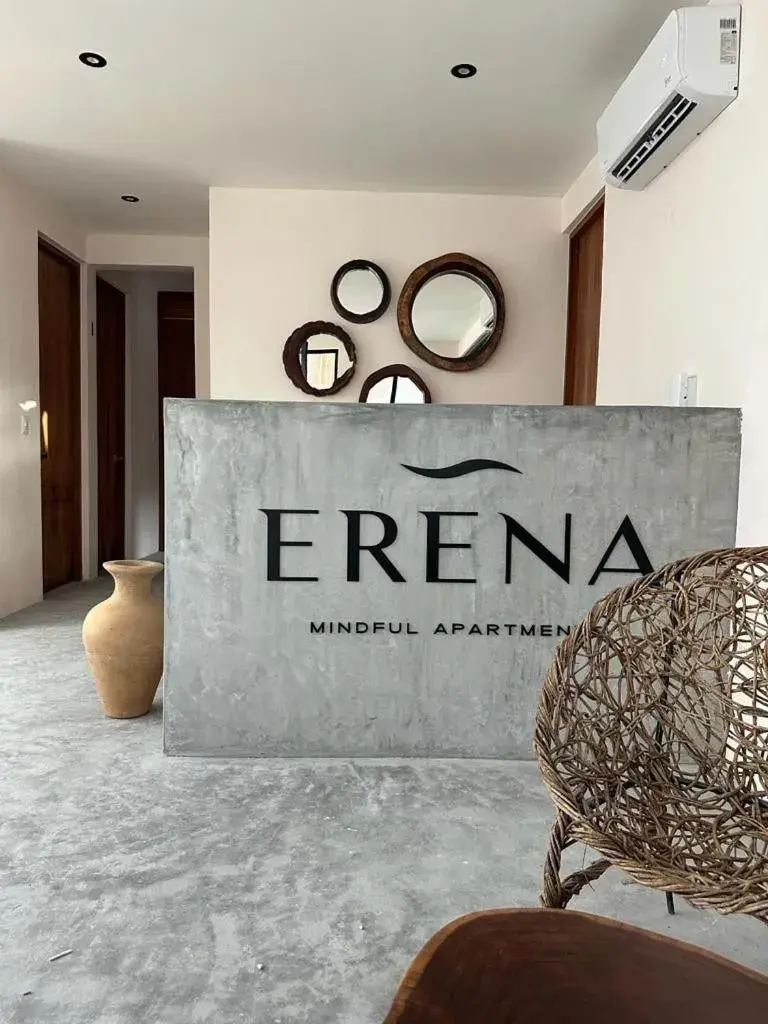 Lobby or reception in Erena Tulum Lobby or reception in Erena Tulum