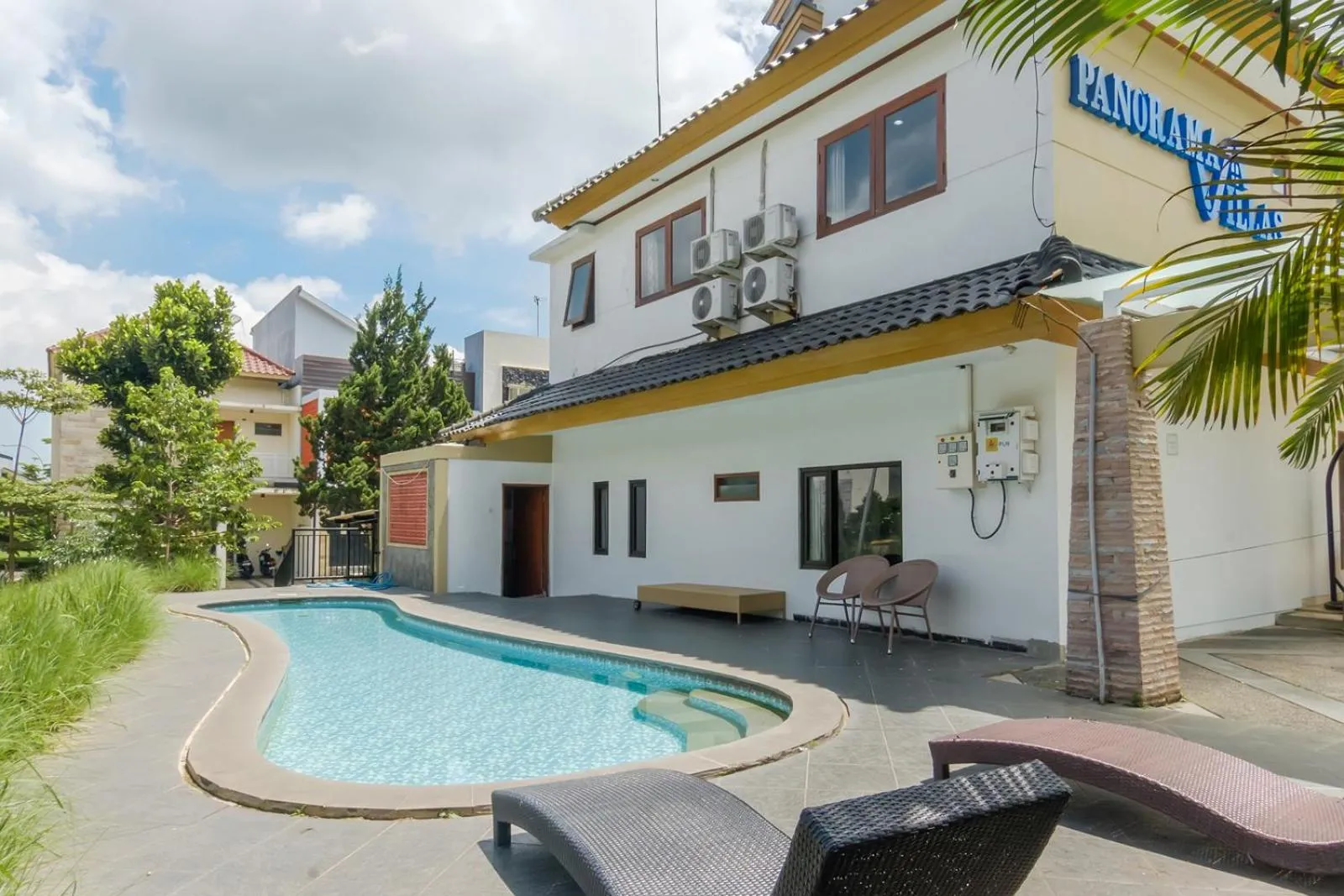 Swimming pool in TwoSpaces Living at Panorama Villas