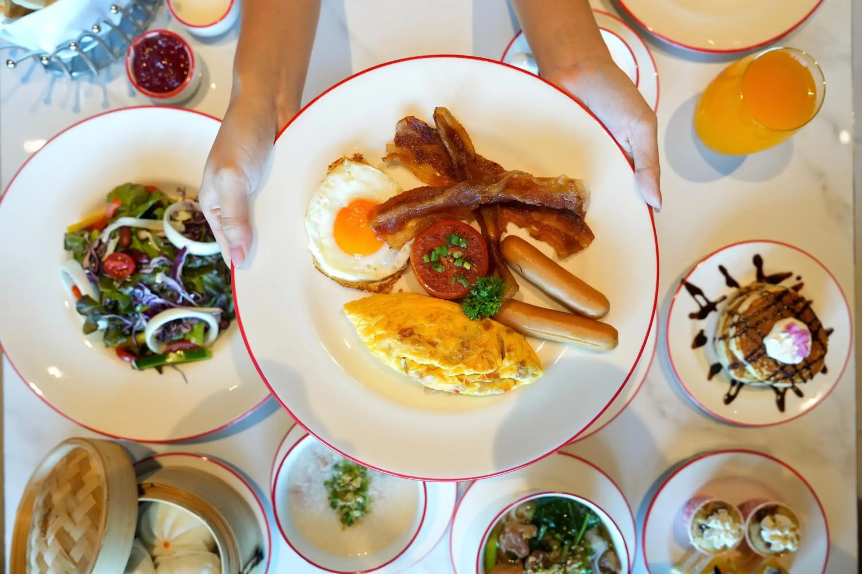 Breakfast in Best Western Plus Carapace Hotel Hua Hin Breakfast in Best Western Plus Carapace Hotel Hua Hin