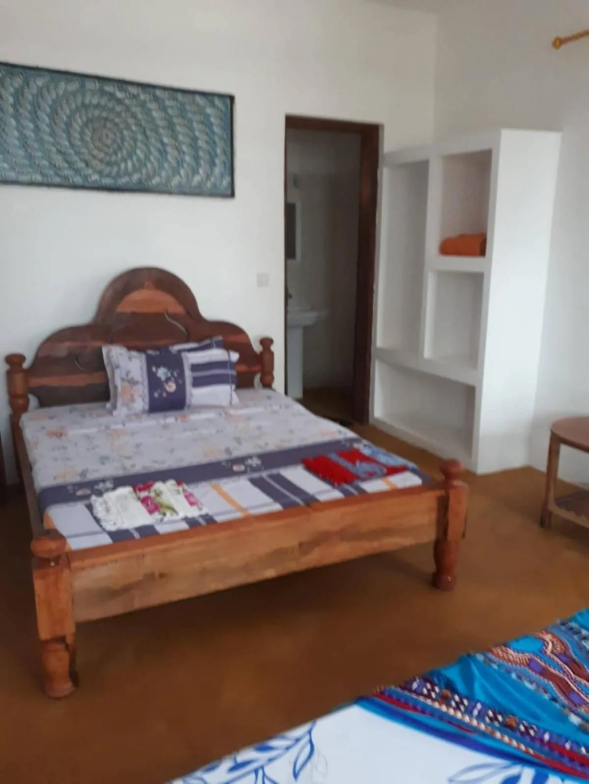 Bed in Sipano Beach Lodge Kiwengwa