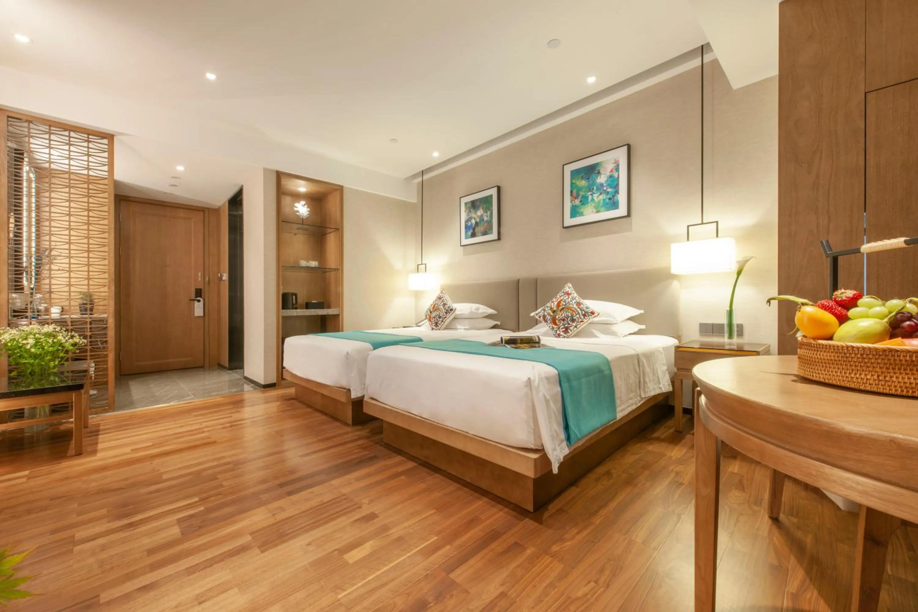 Photo of the whole room in SSAW Boutiquel Hotel Xizi