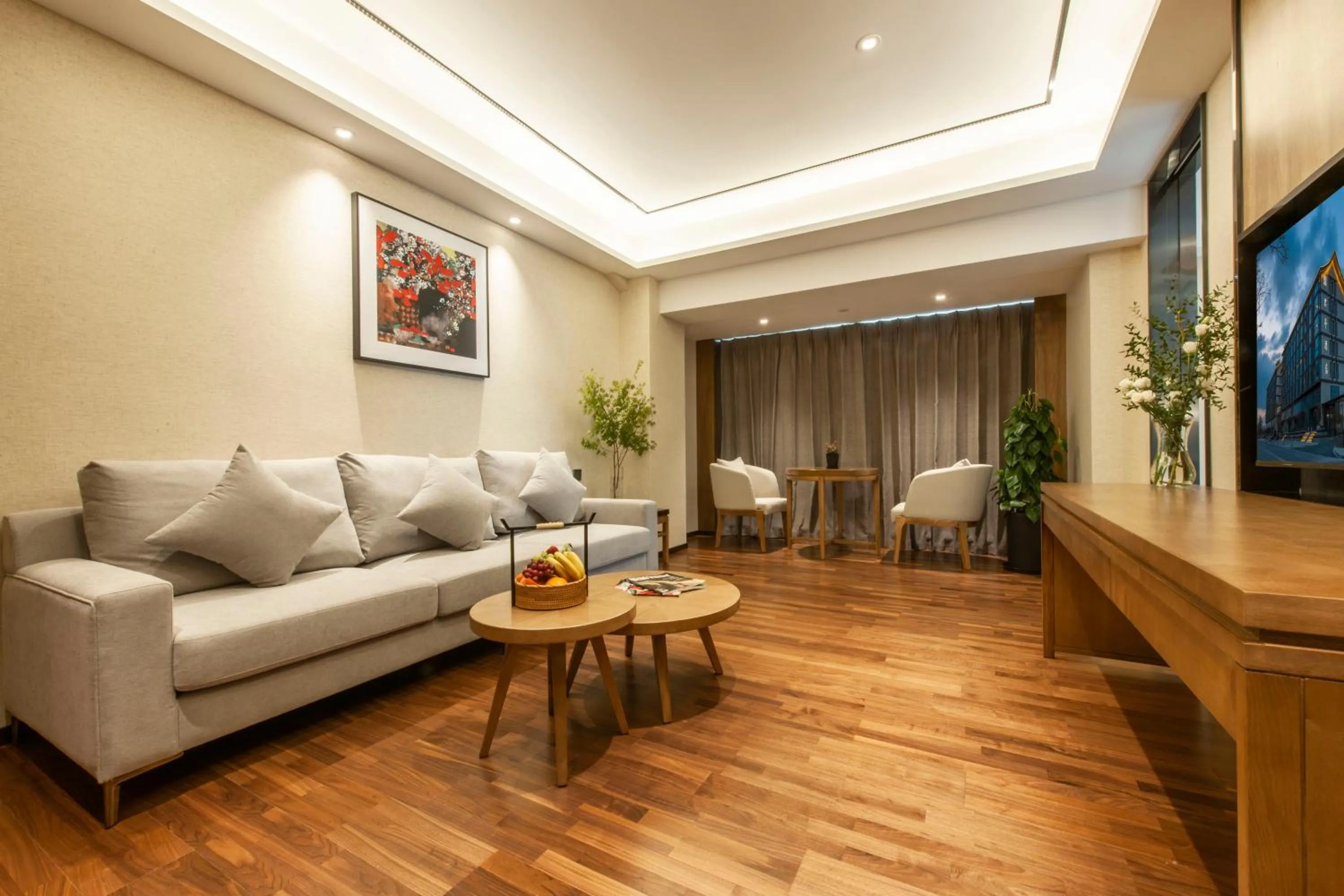 Living room in SSAW Boutiquel Hotel Xizi