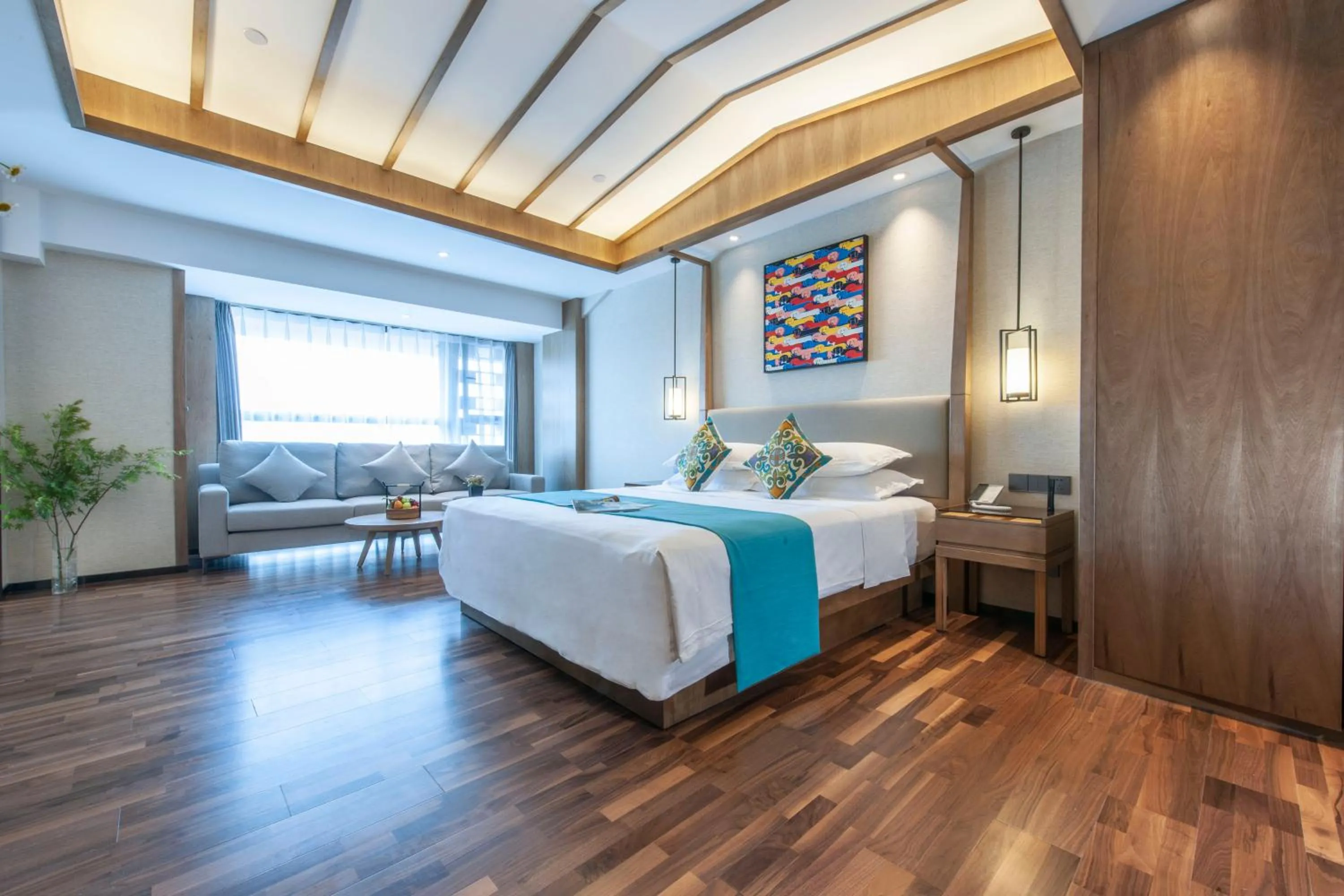 Bedroom in SSAW Boutiquel Hotel Xizi