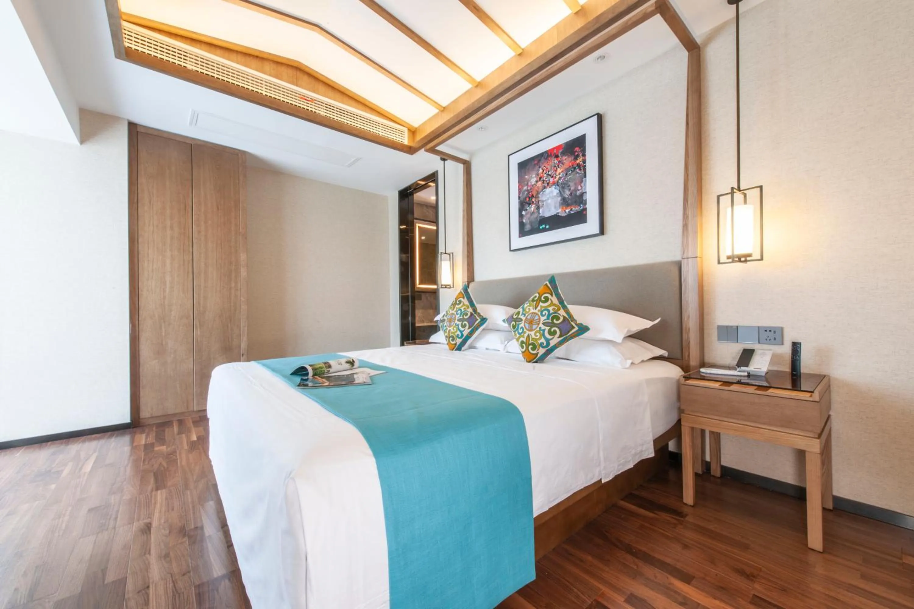 Bedroom in SSAW Boutiquel Hotel Xizi