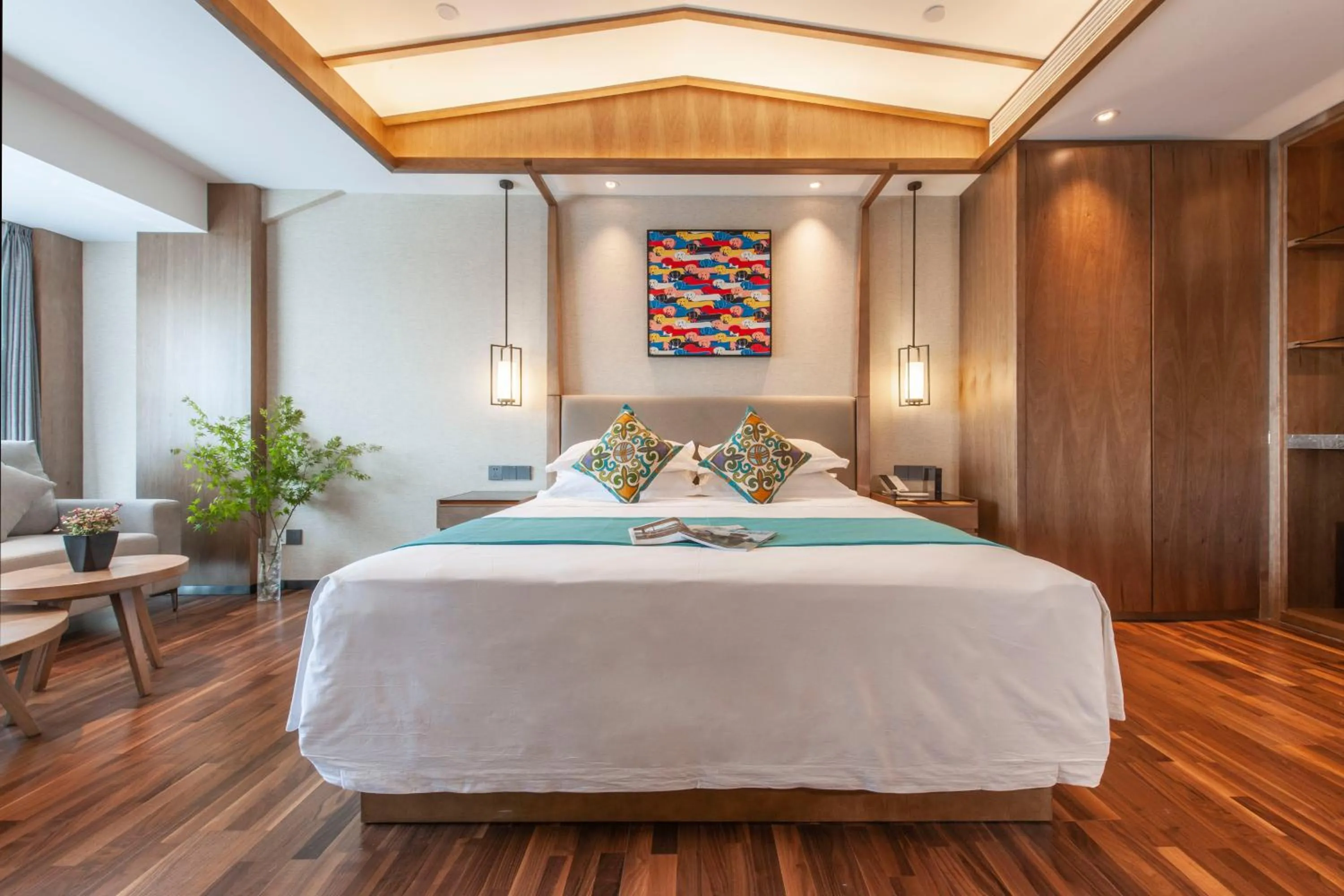 Bedroom in SSAW Boutiquel Hotel Xizi