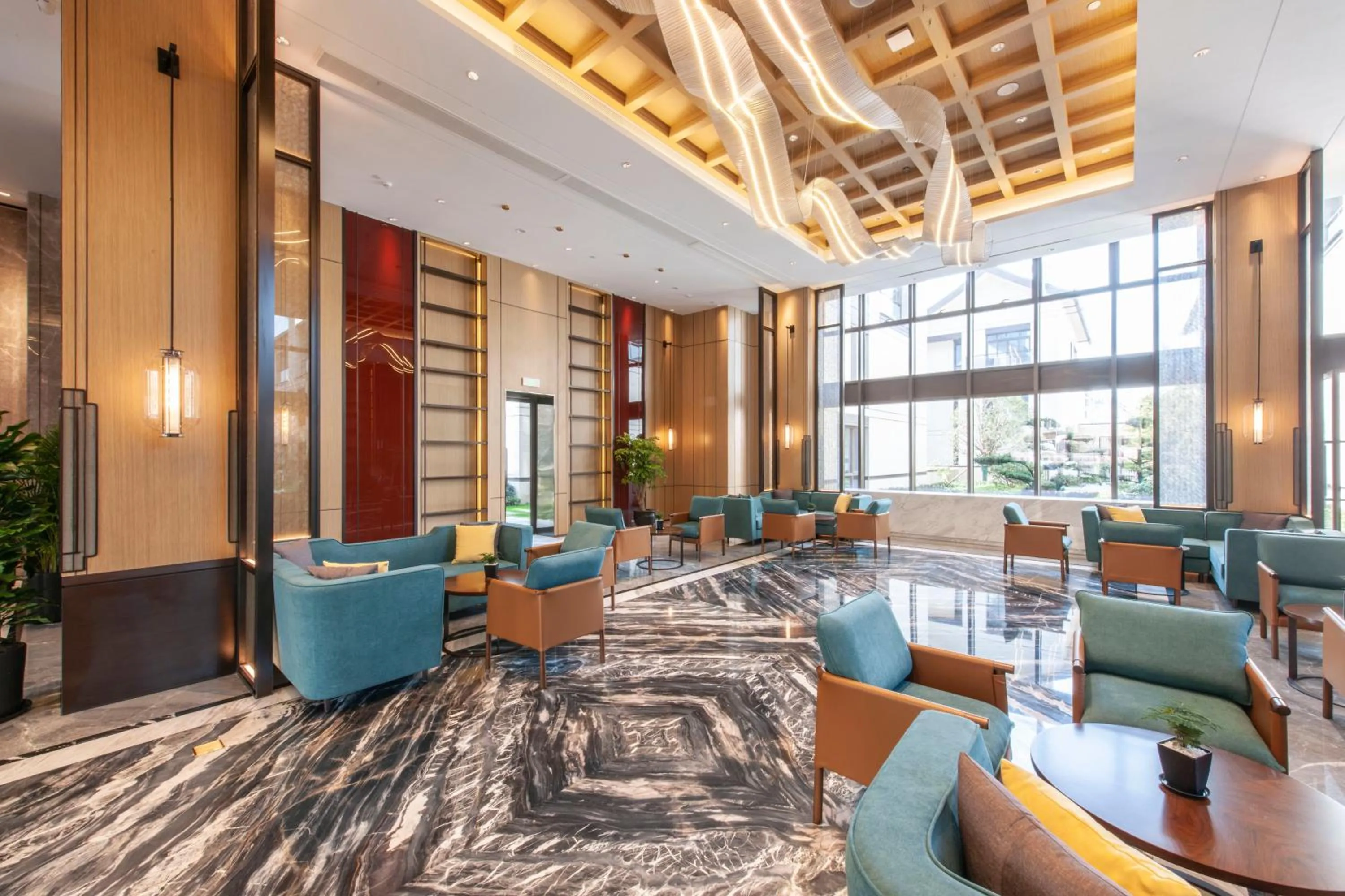 Lobby or reception in SSAW Boutiquel Hotel Xizi