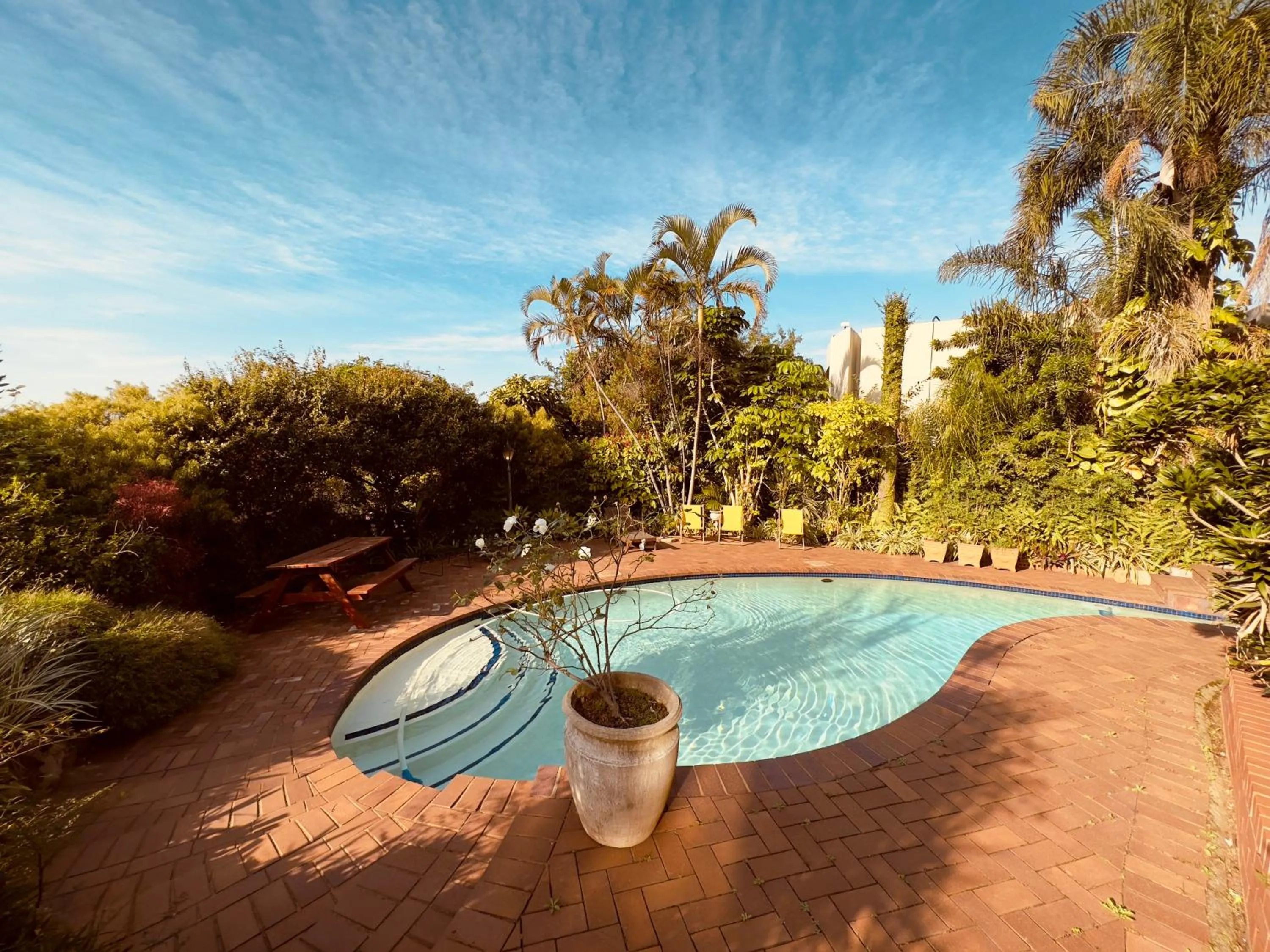 Swimming pool in Ridgeview Lodge