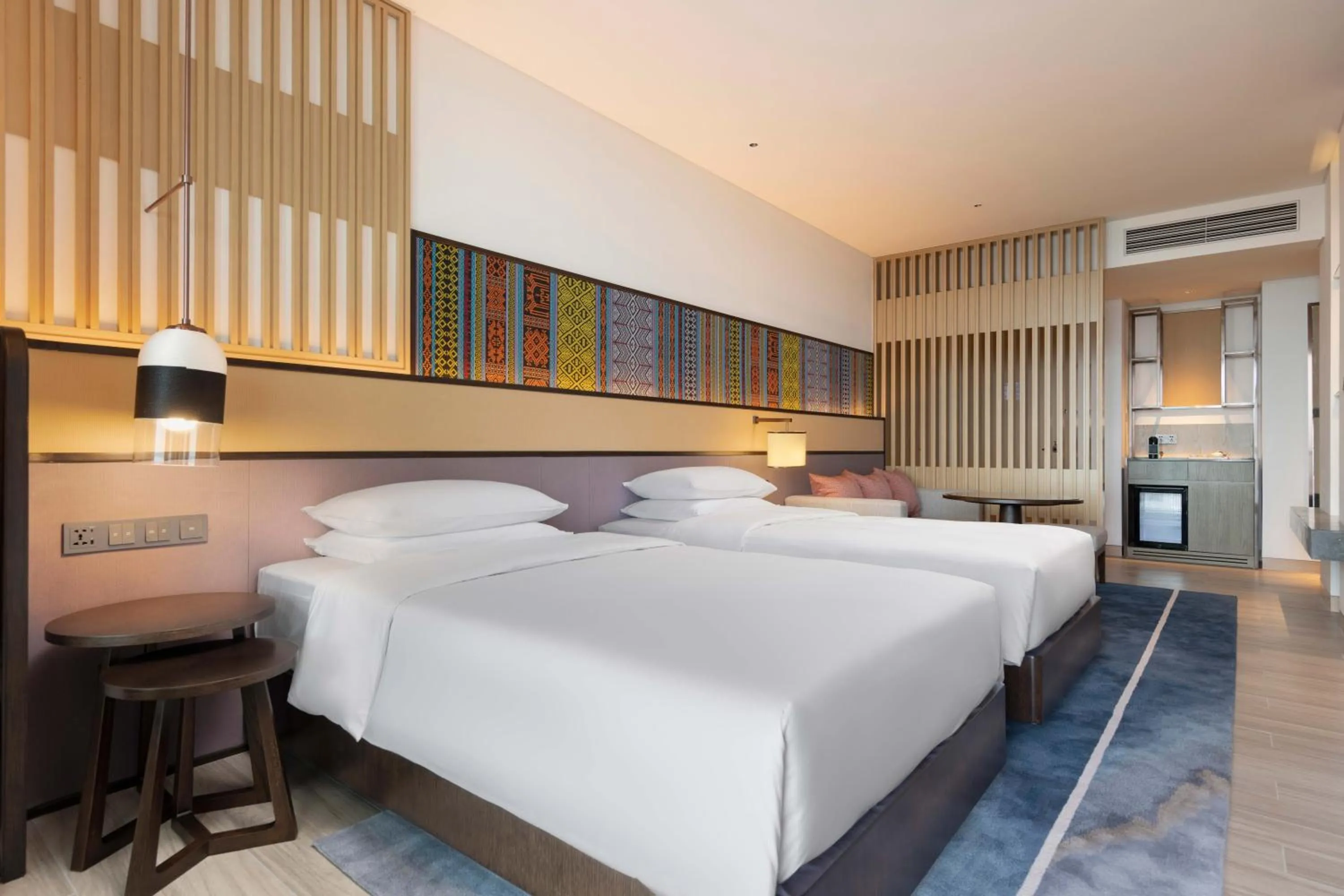 Bed in Hyatt Regency Sanya Tianli Bay