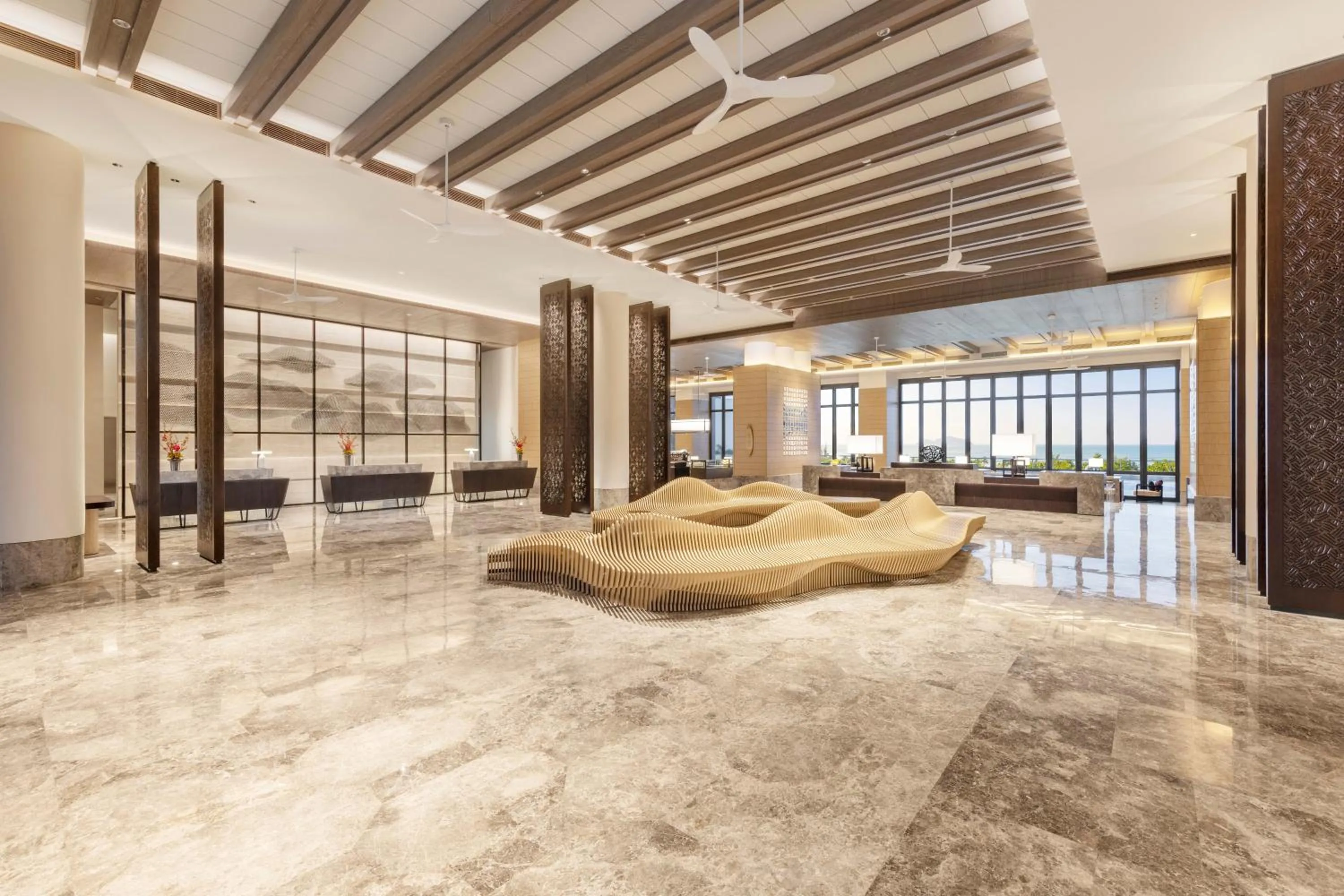 Lobby or reception in Hyatt Regency Sanya Tianli Bay