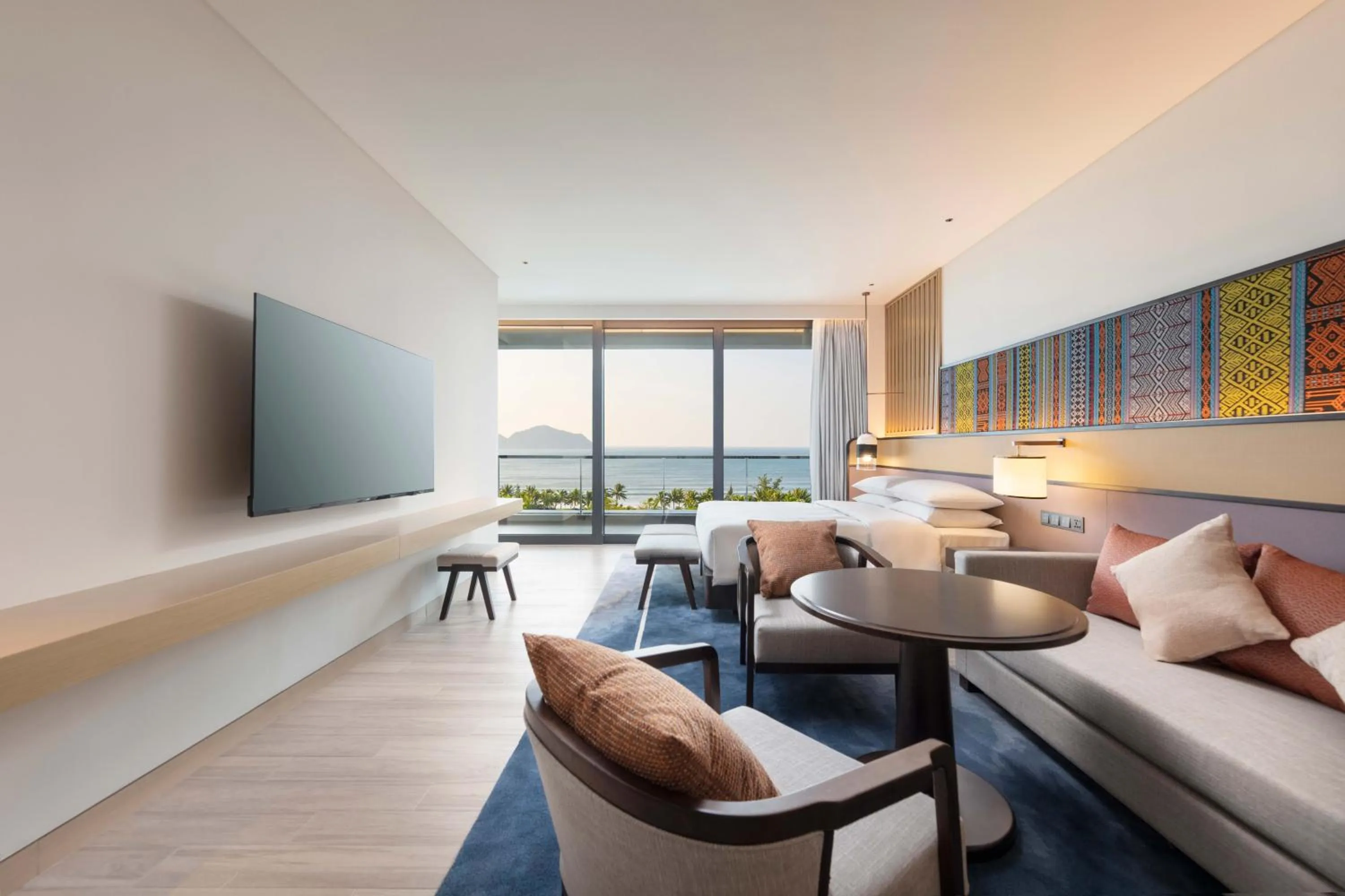 Bed in Hyatt Regency Sanya Tianli Bay