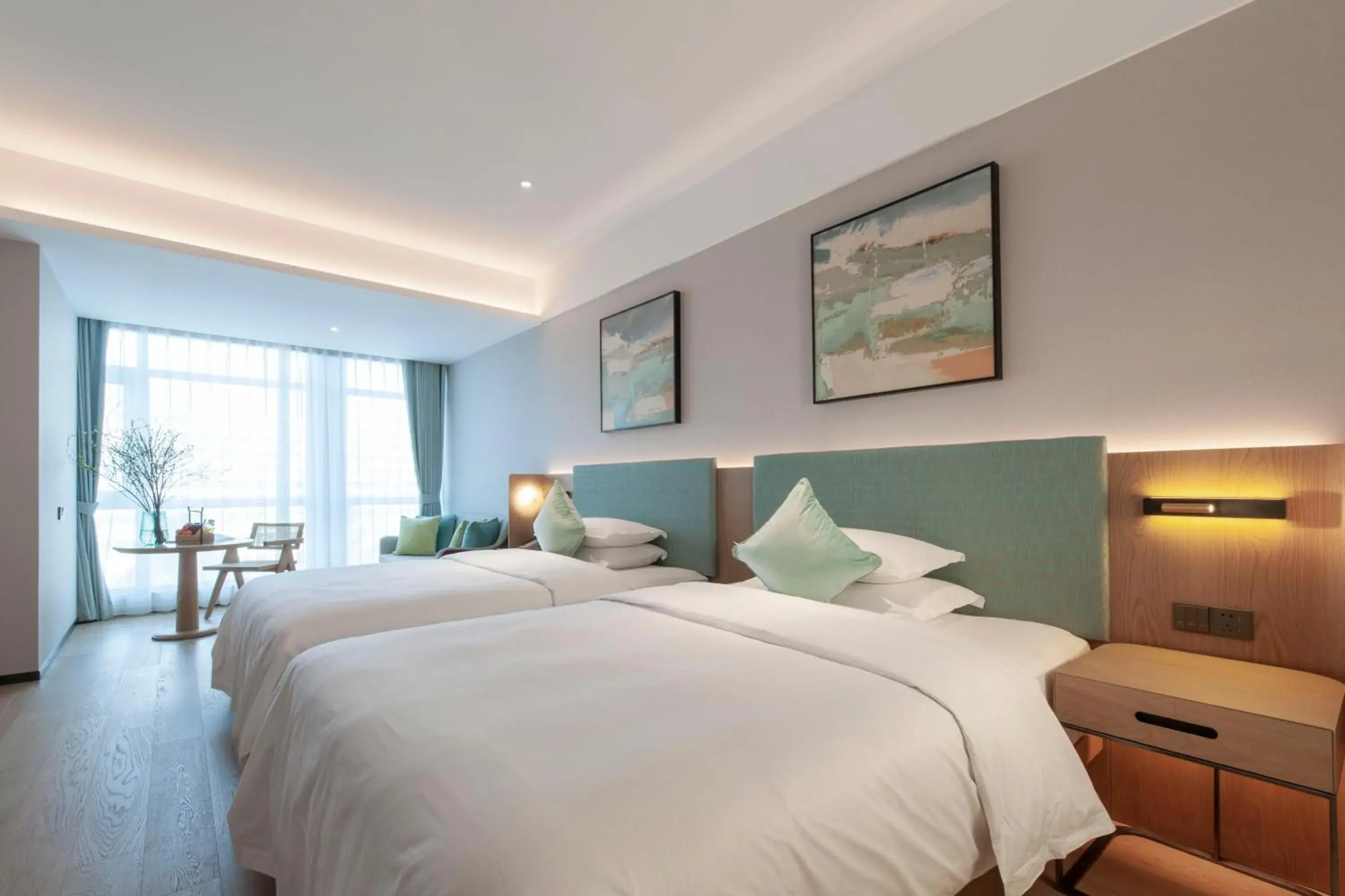 Photo of the whole room, Bed in SSAW Boutique Hotel ZHIJIANG IMPRESSION Photo of the whole room, Bed in SSAW Boutique Hotel ZHIJIANG IMPRESSION