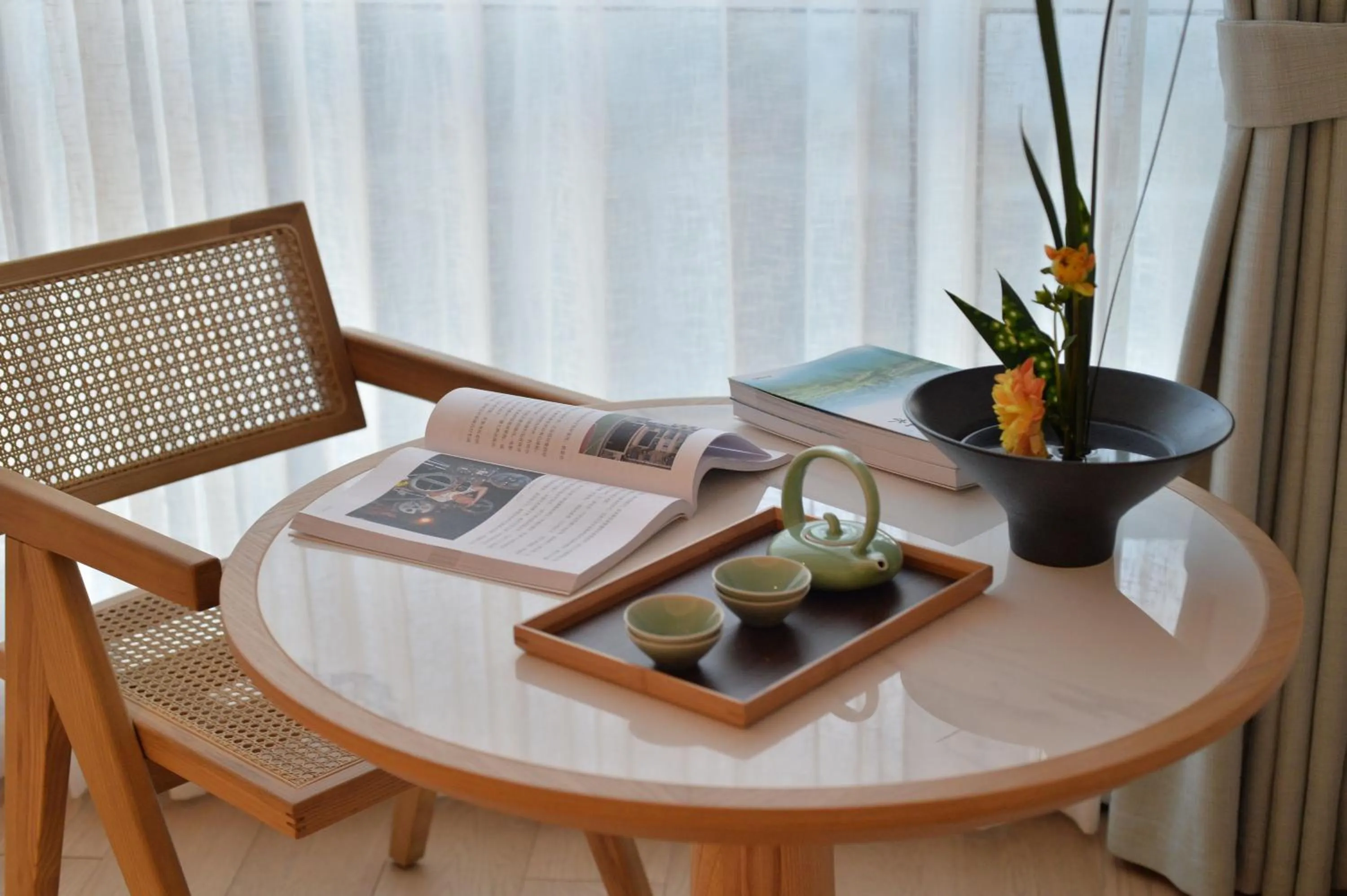 Seating area in SSAW Boutique Hotel ZHIJIANG IMPRESSION