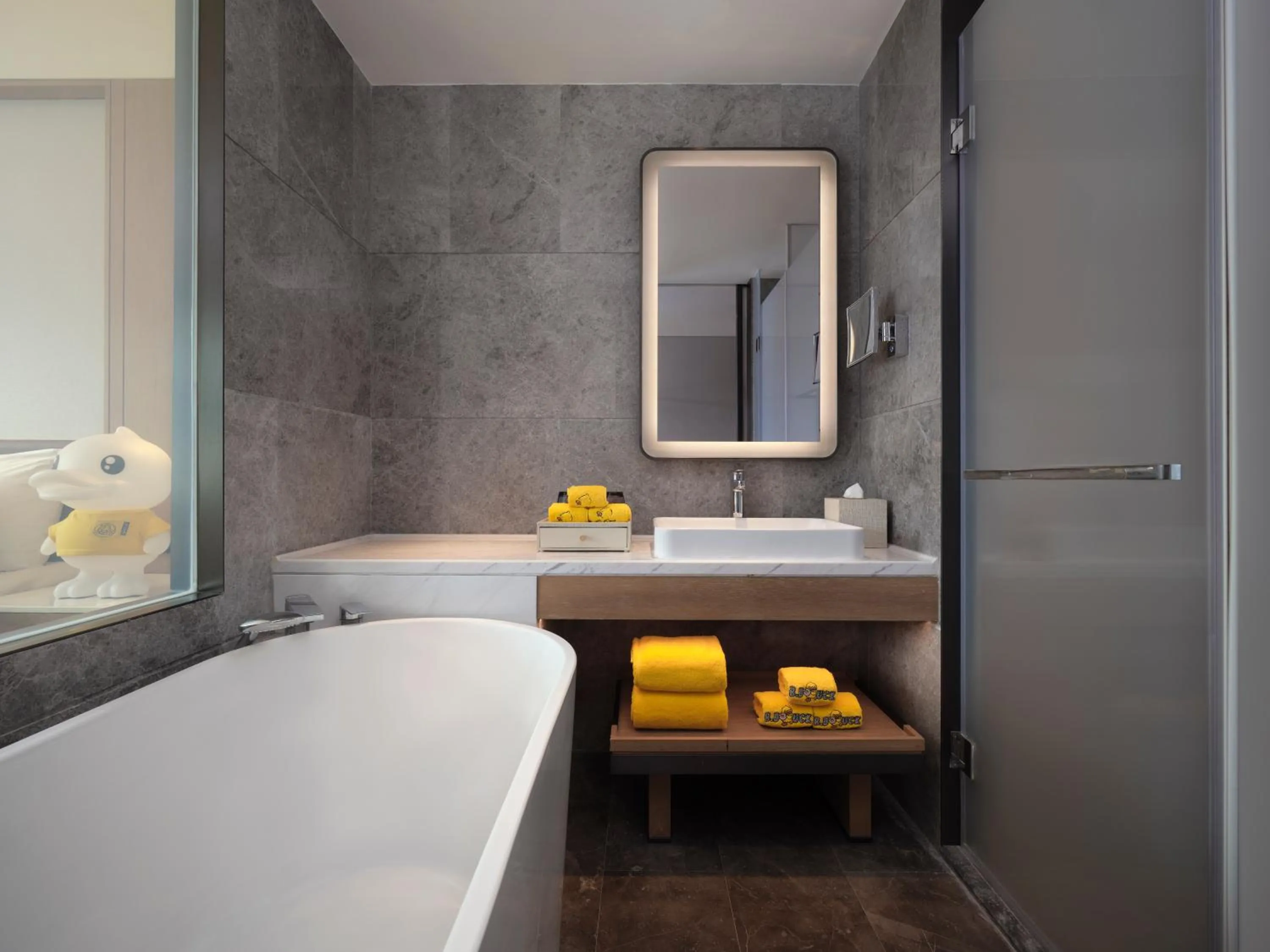 Bathroom in Courtyard by Marriott Chongli