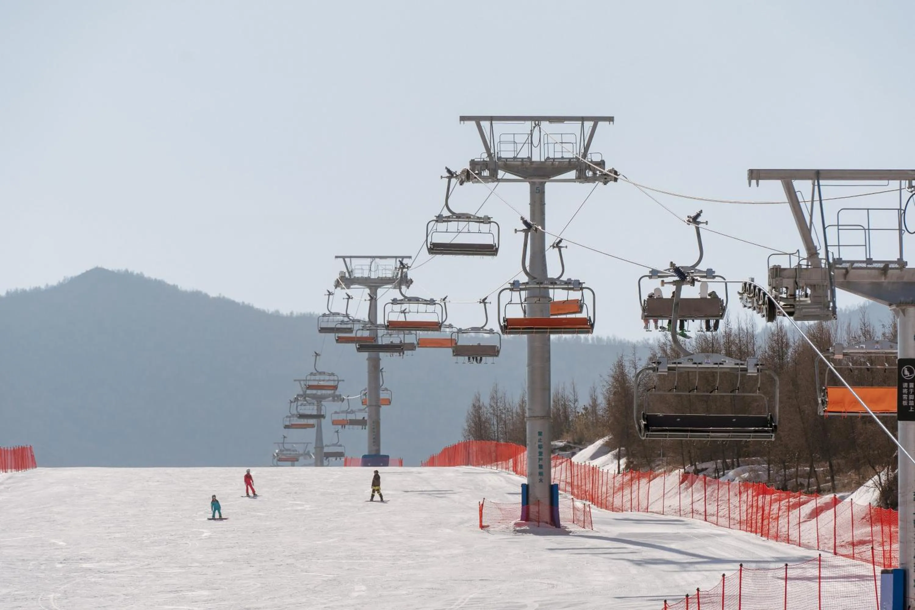 Skiing in Courtyard by Marriott Chongli