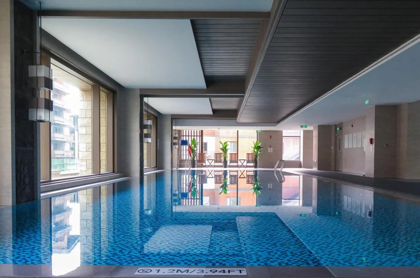 Swimming pool in Courtyard by Marriott Chongli